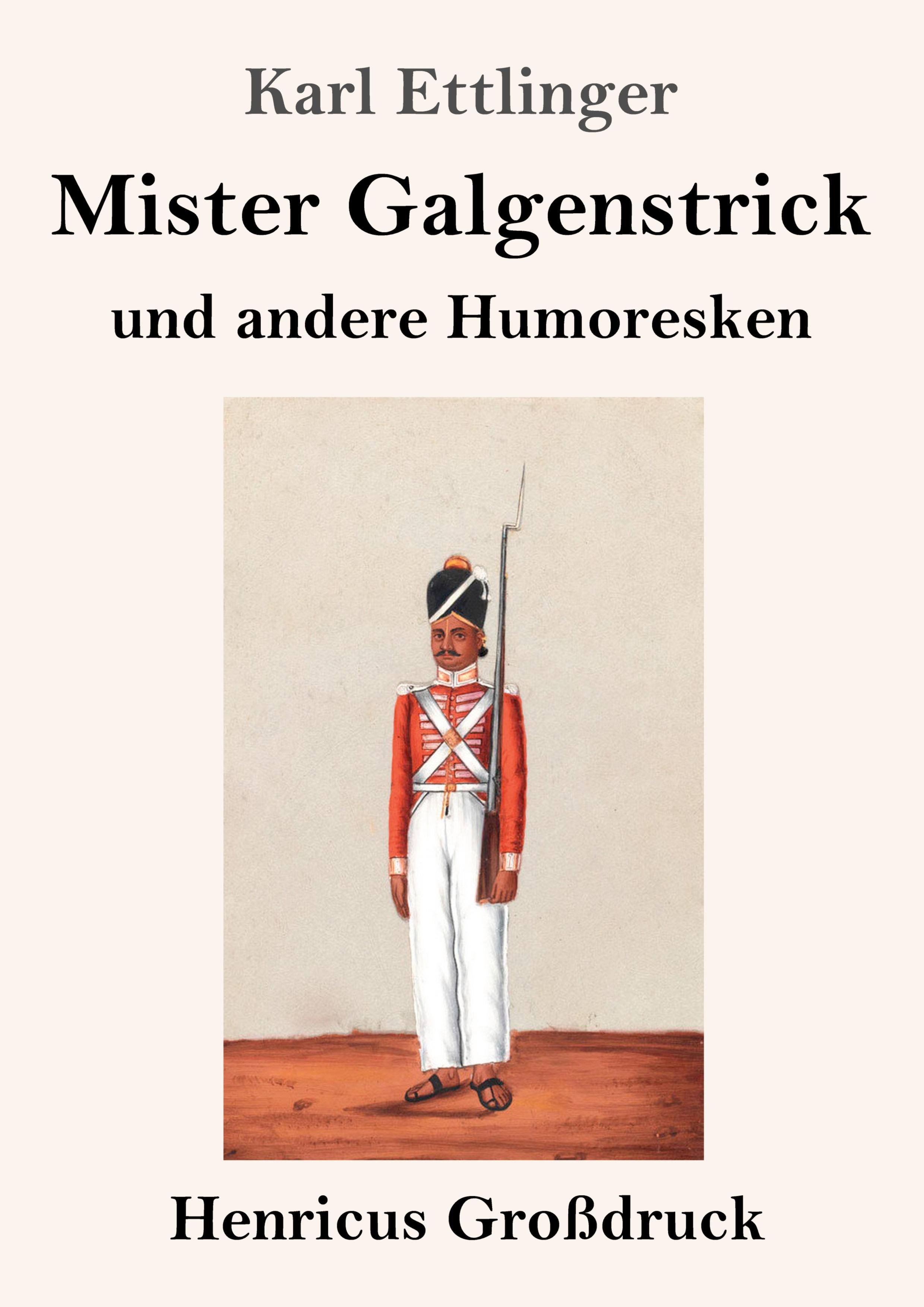 Vorderes Coverbild Mister Galgenstrick (Großdruck)