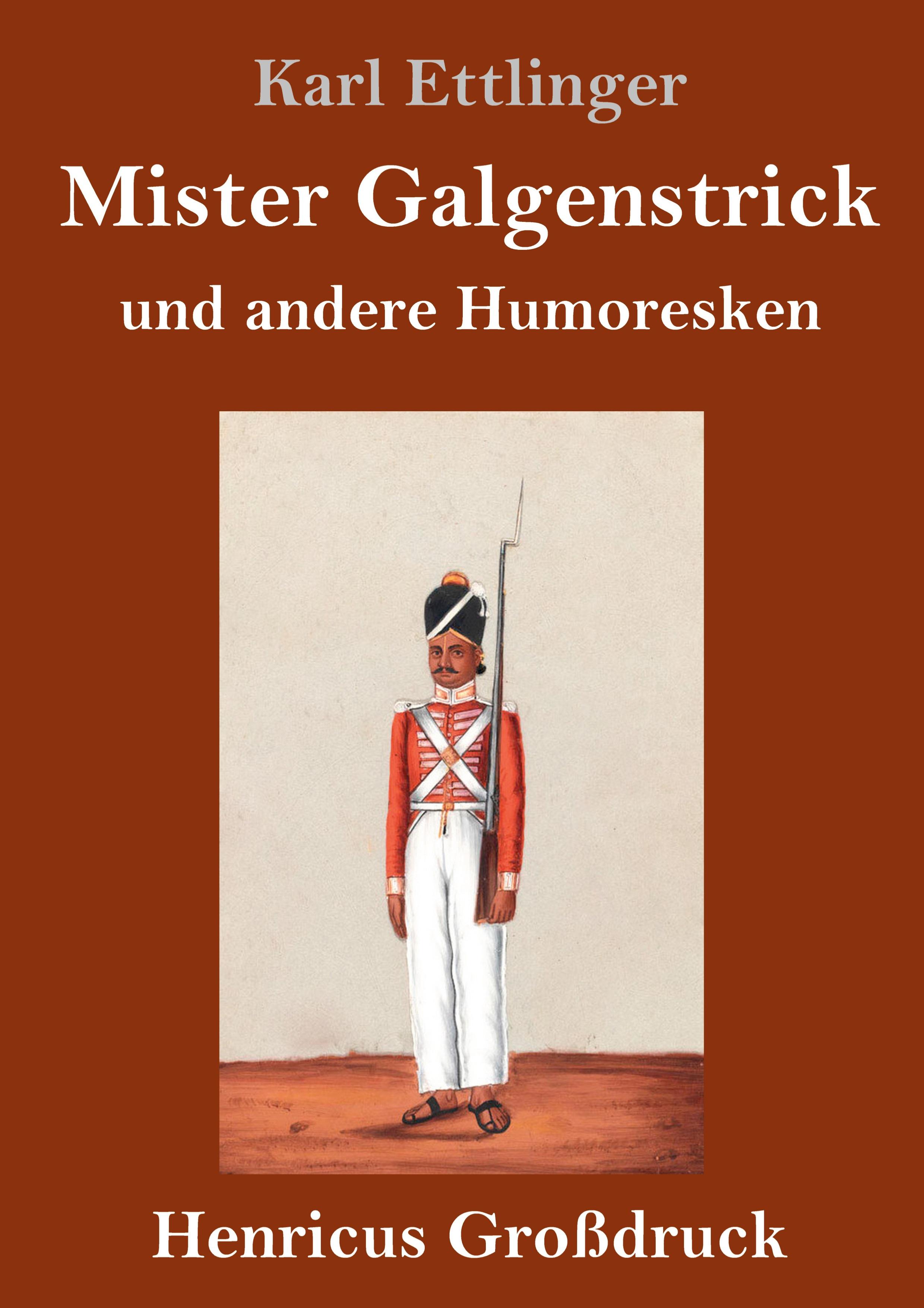 Vorderes Coverbild Mister Galgenstrick (Großdruck)