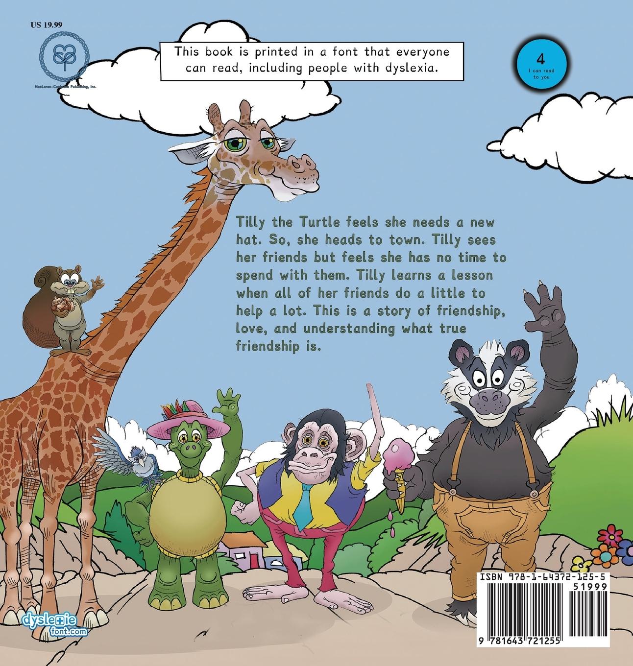 Rückseitencover Tilly the Turtle