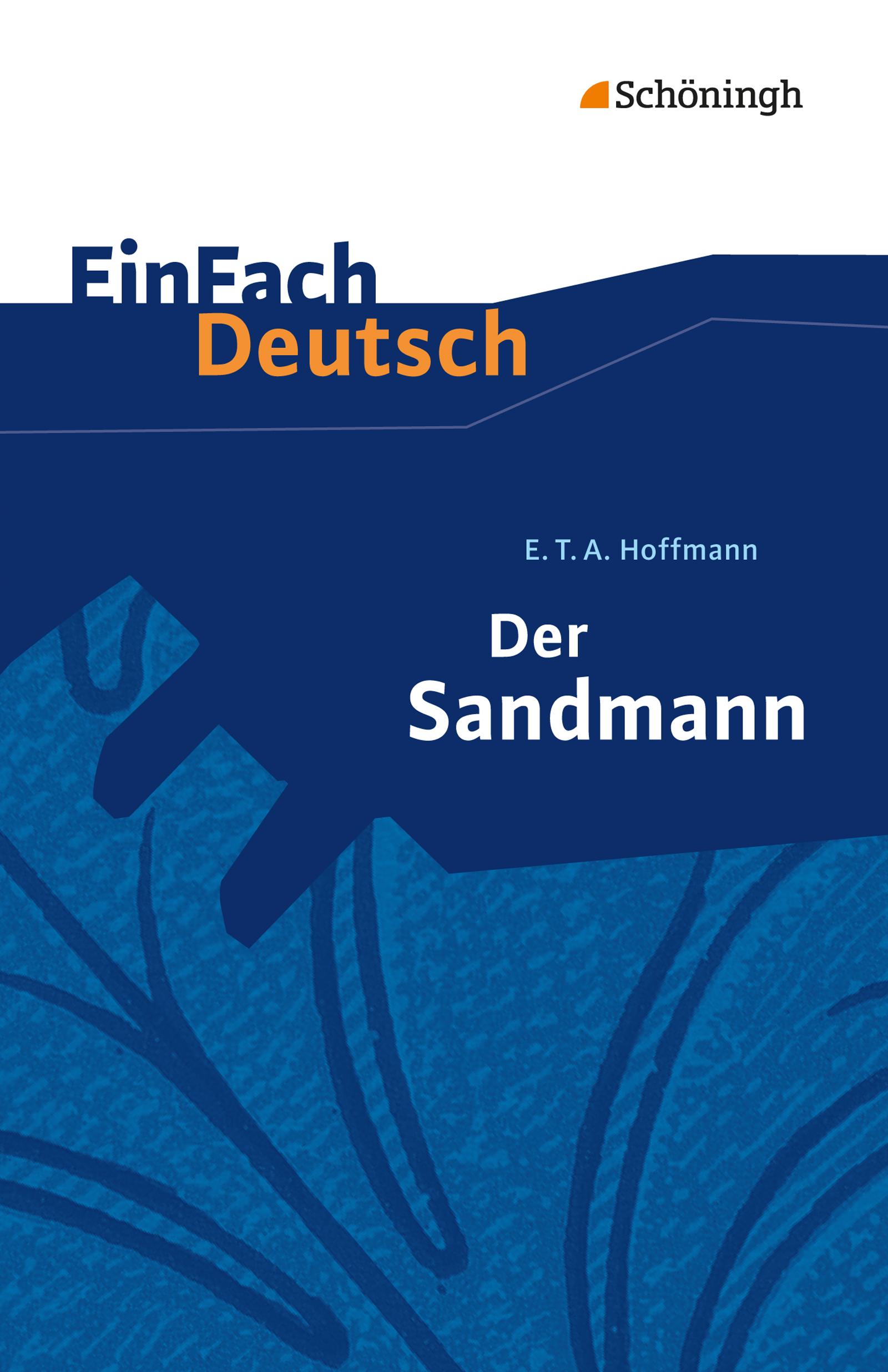 Vorderes Coverbild Der Sandmann. EinFach Deutsch Textausgaben