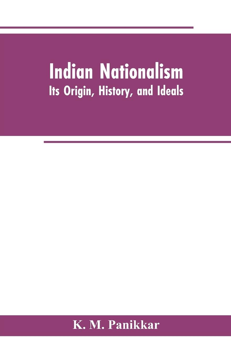 Vorderes Coverbild Indian Nationalism
