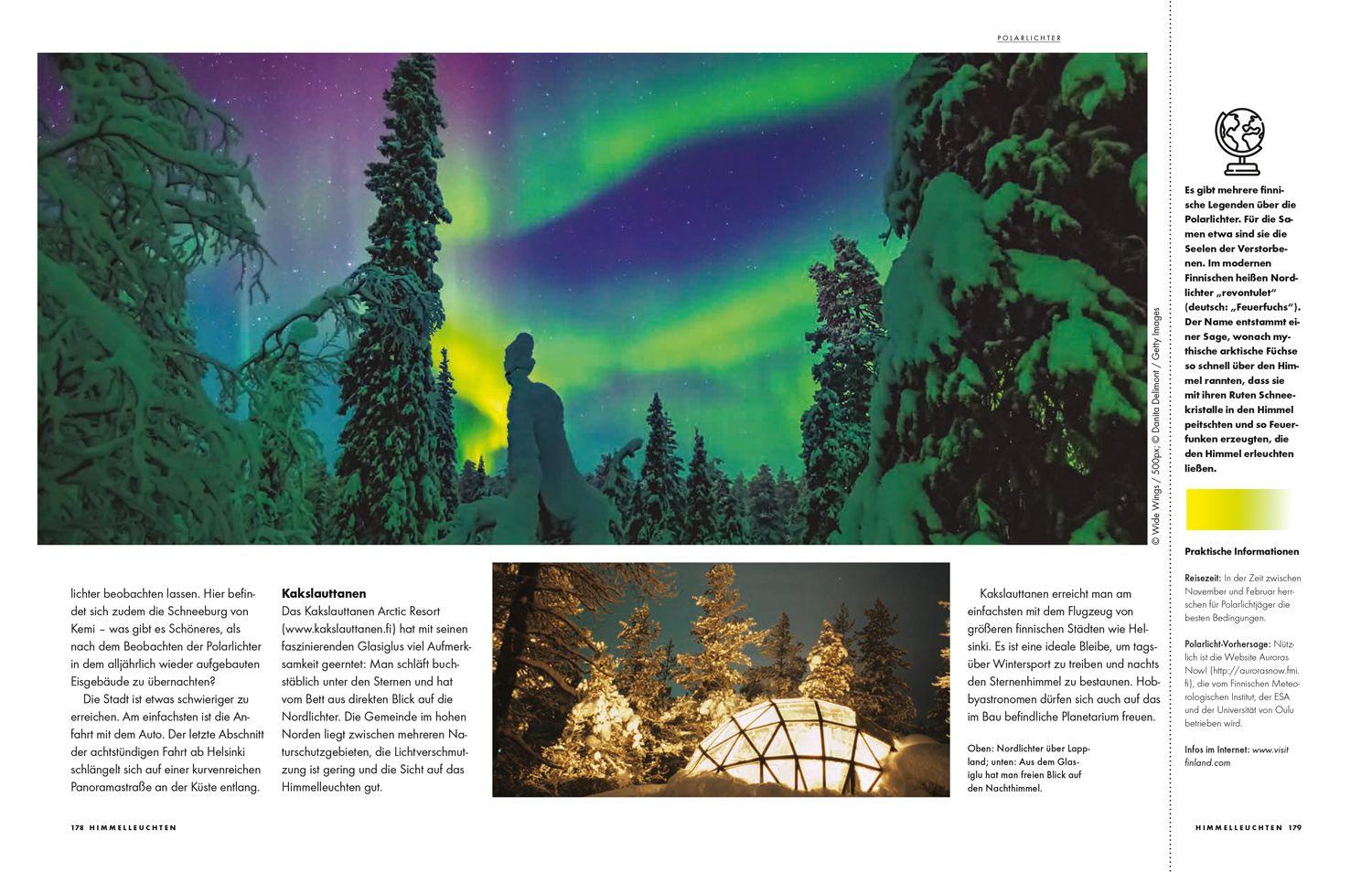 Beispielinhalt (Bild) Lonely Planet Himmelleuchten