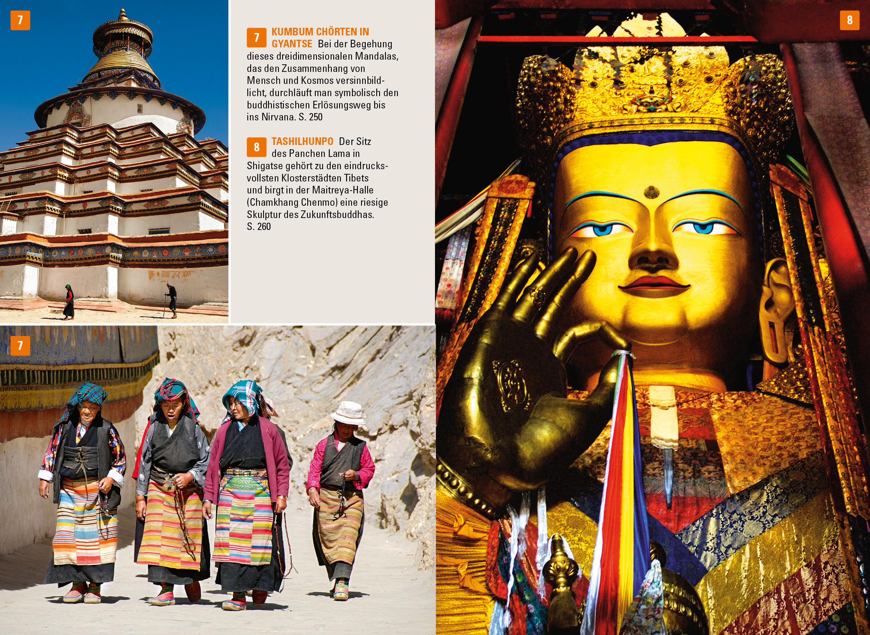 Beispielinhalt (Bild) Stefan Loose Reiseführer Tibet