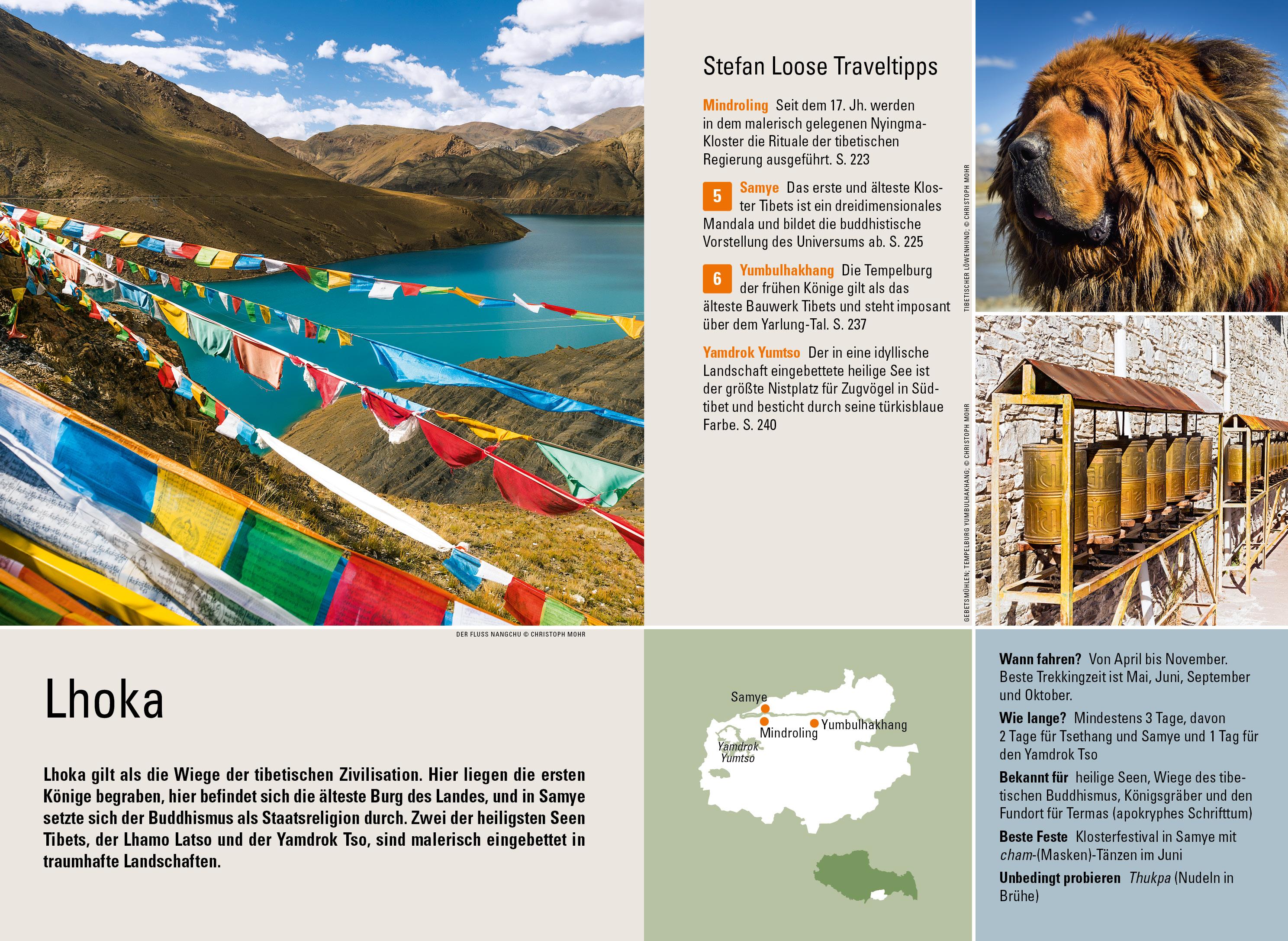 Beispielinhalt (Bild) Stefan Loose Reiseführer Tibet