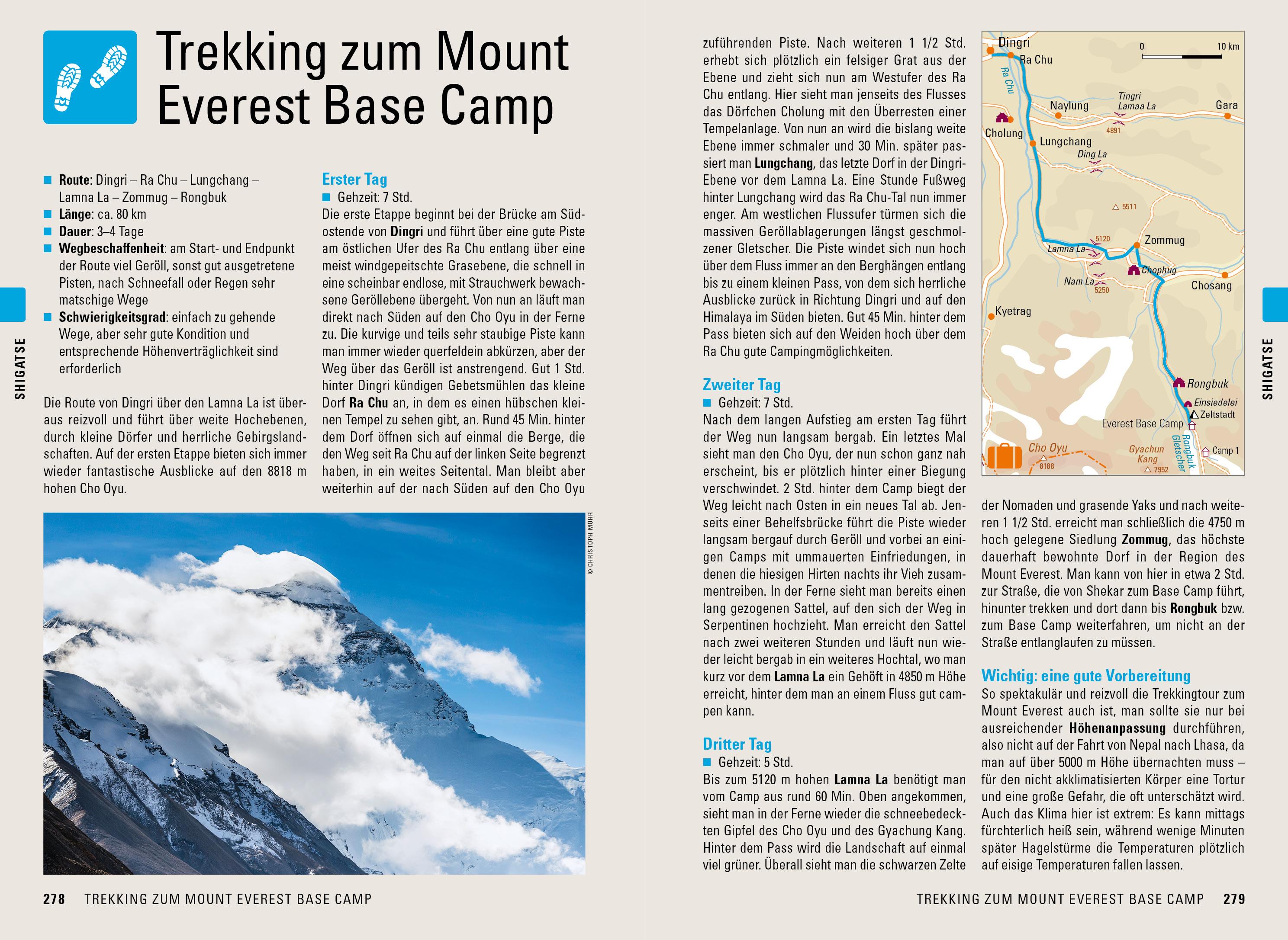 Beispielinhalt (Bild) Stefan Loose Reiseführer Tibet