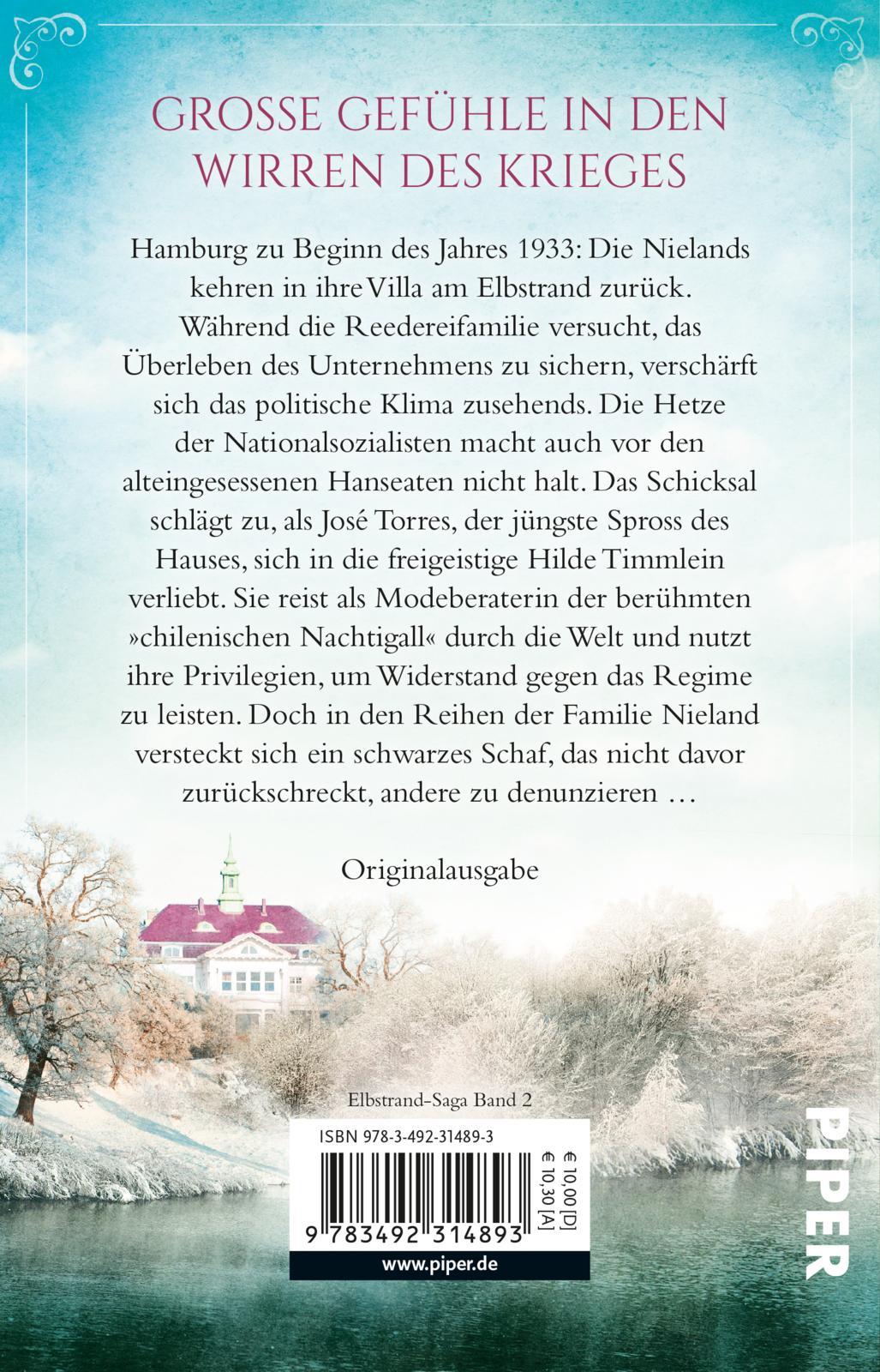 Rückseitencover Sehnsucht nach der Villa am Elbstrand