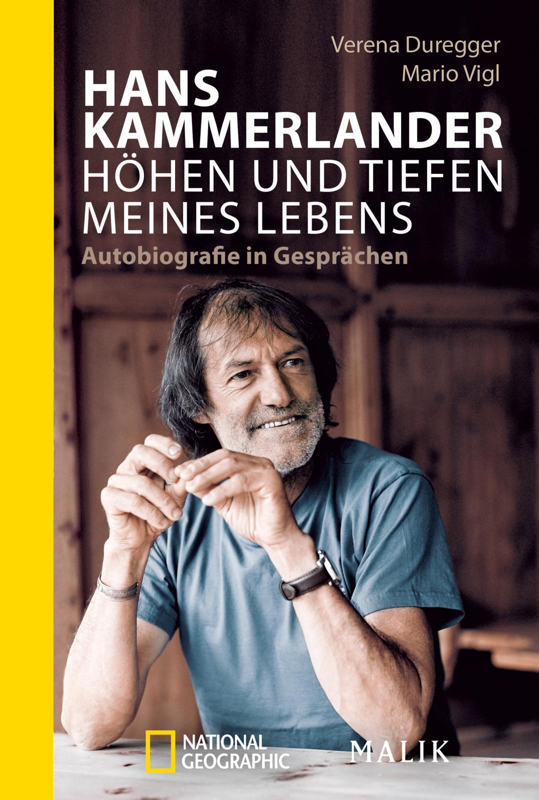 Vorderes Coverbild Hans Kammerlander - Höhen und Tiefen meines Lebens