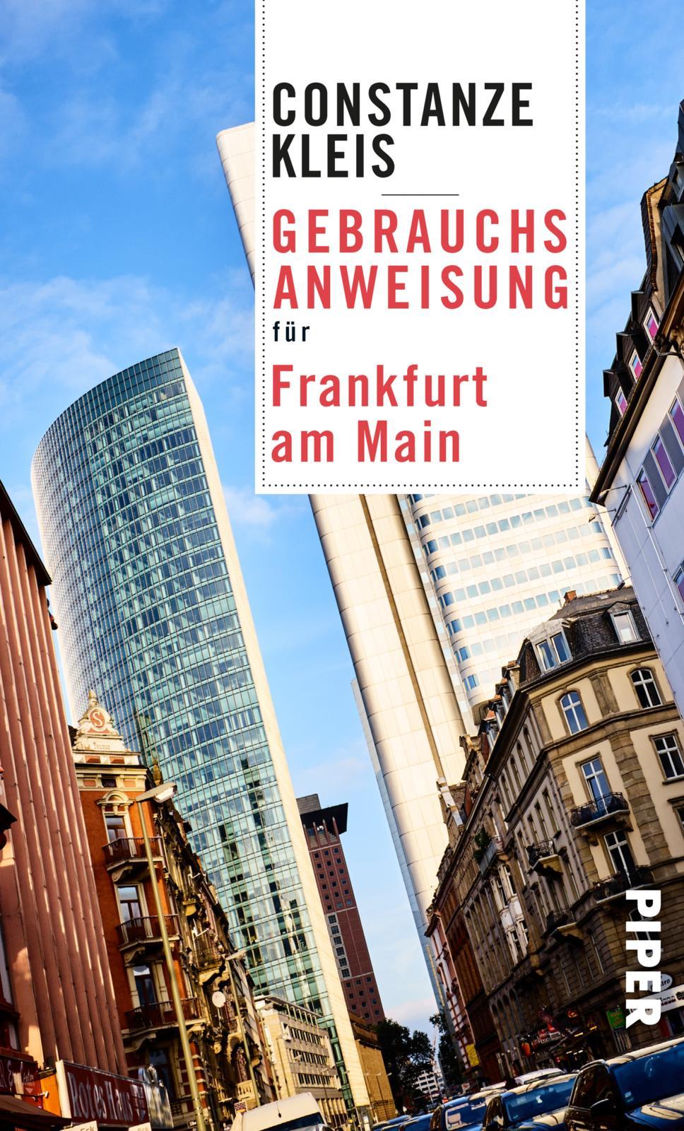 Vorderes Coverbild Gebrauchsanweisung für Frankfurt am Main