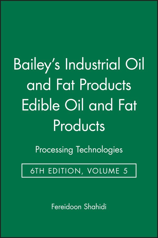 Vorderes Coverbild Bailey's Industrial Oil and Fat Products, Set