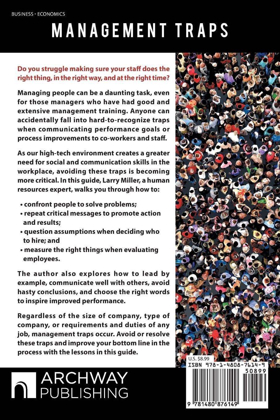 Rückseitencover Management Traps