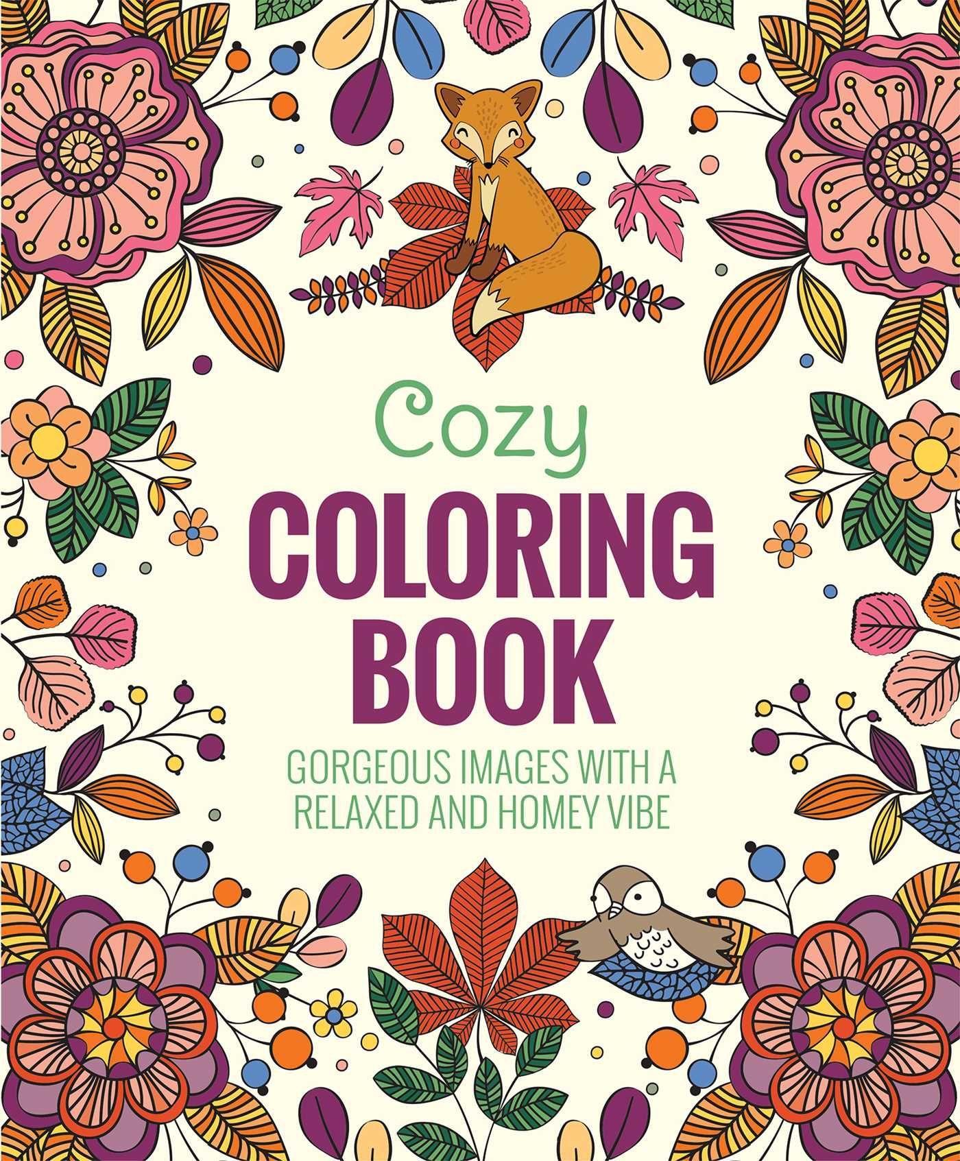 Vorderes Coverbild Cozy Coloring Book