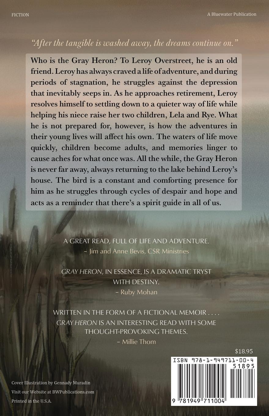 Rückseitencover Gray Heron