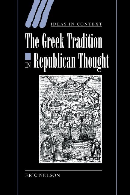 Vorderes Coverbild The Greek Tradition in Republican Thought