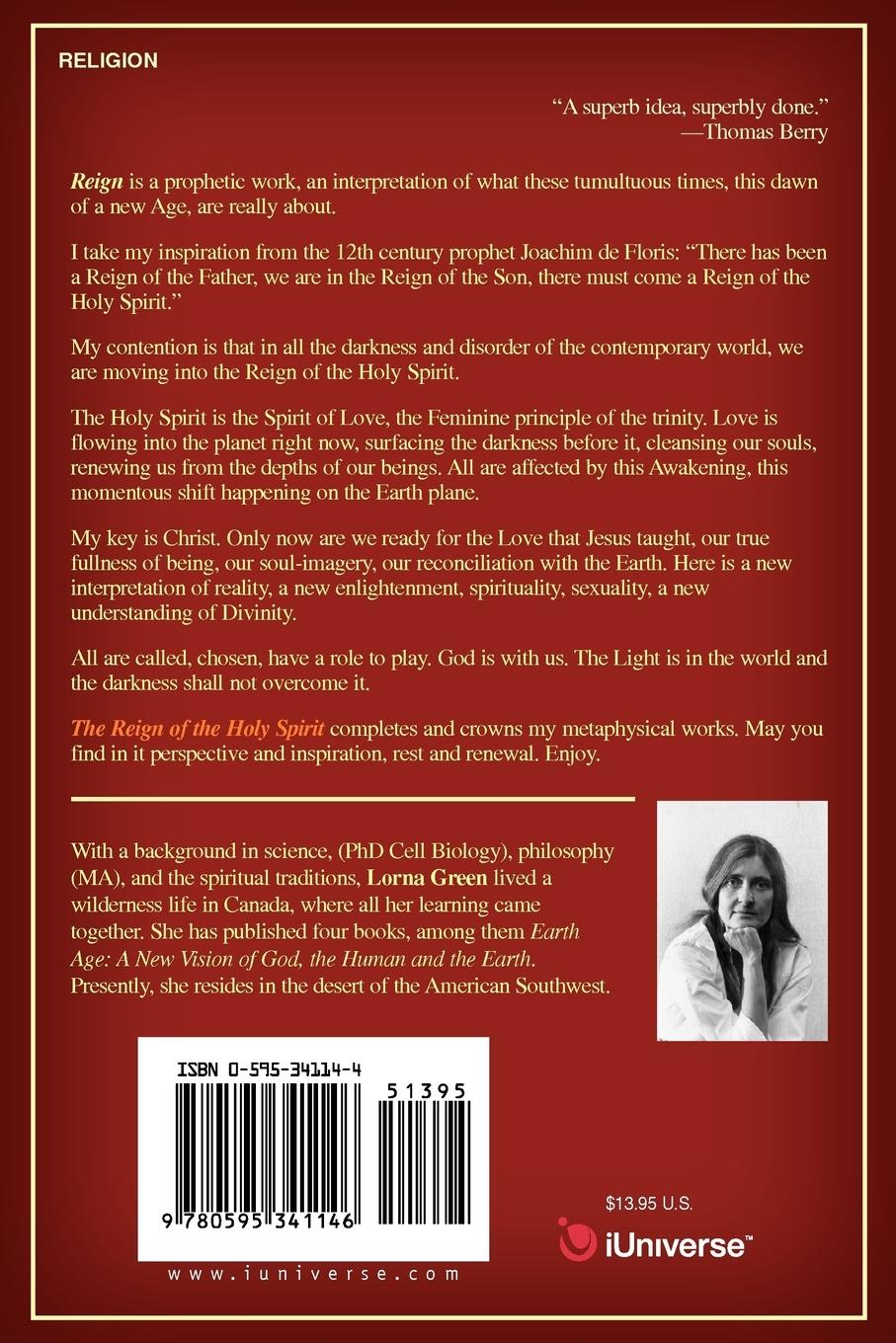 Rückseitencover The Reign of the Holy Spirit