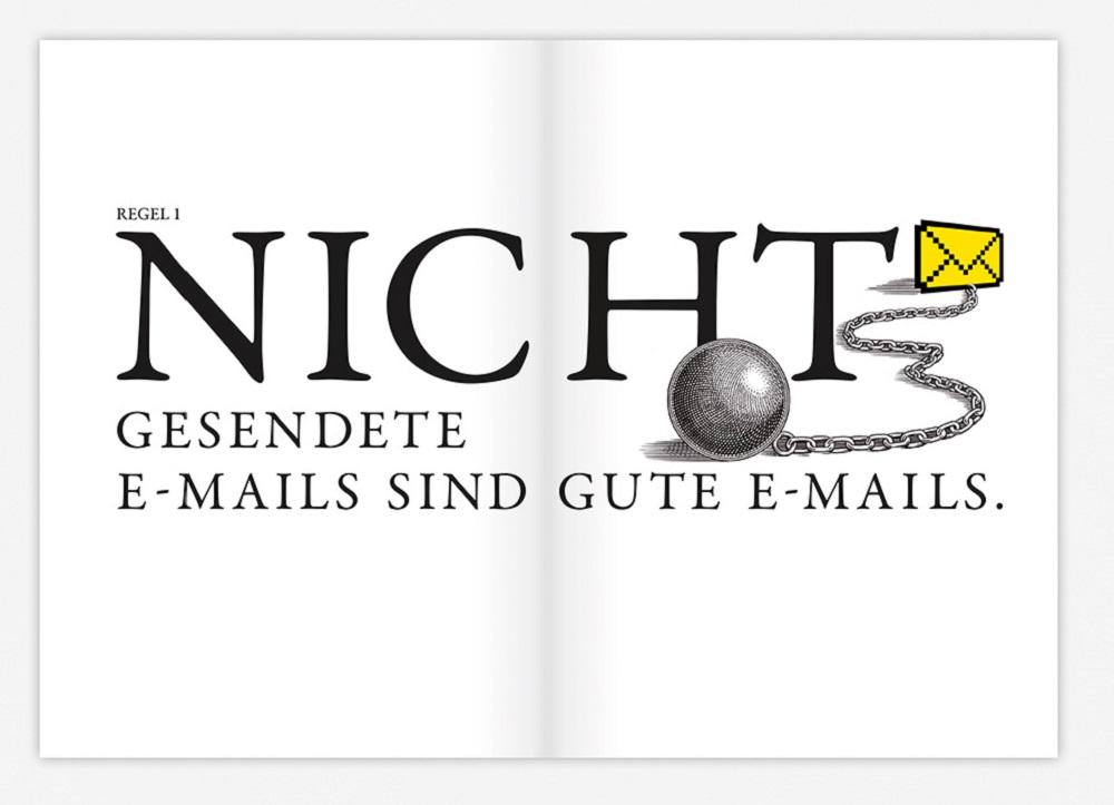 Beispielinhalt (Bild) Über den Umgang mit E-Mails