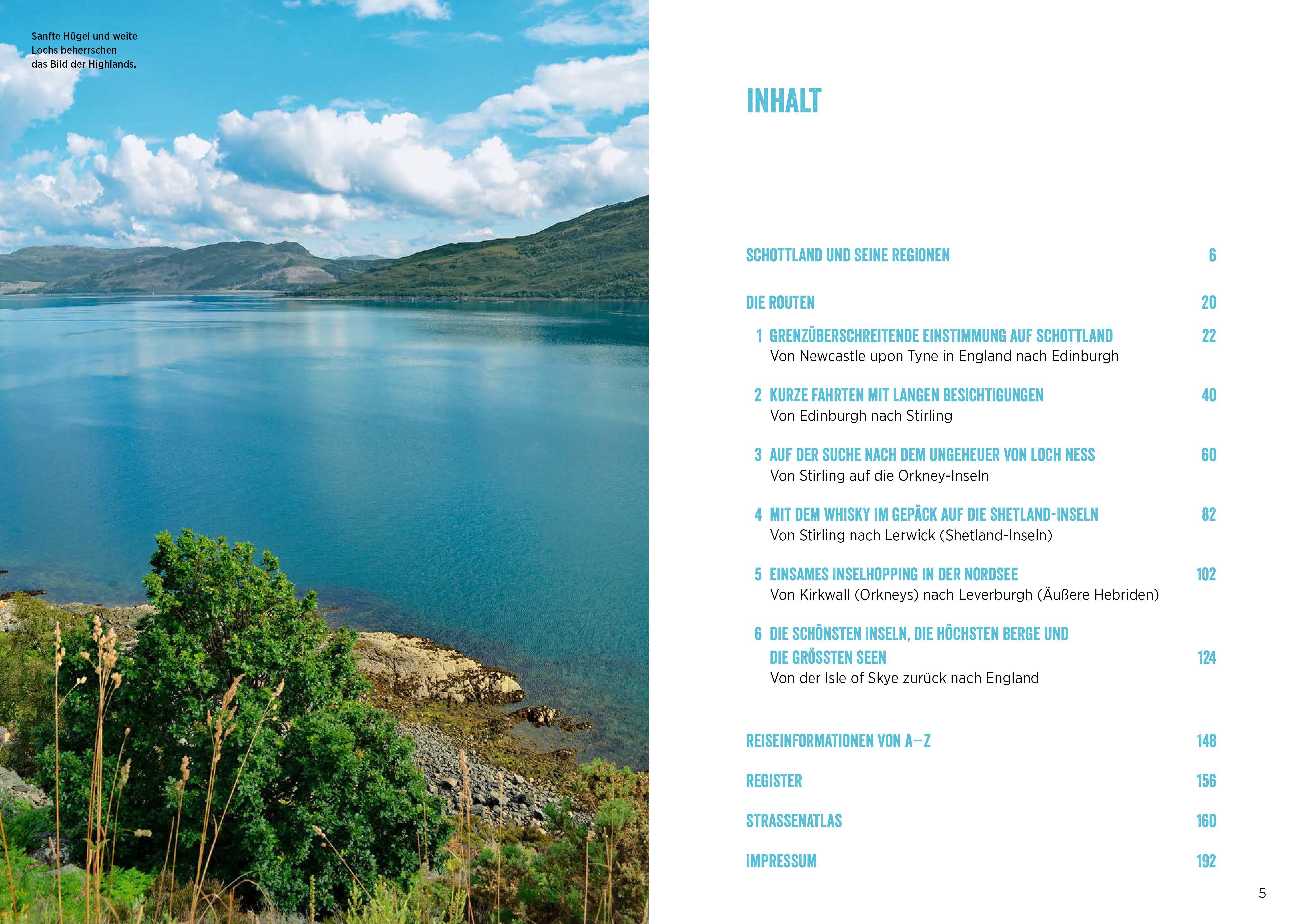 Beispielinhalt (Bild) Schottland mit dem Wohnmobil