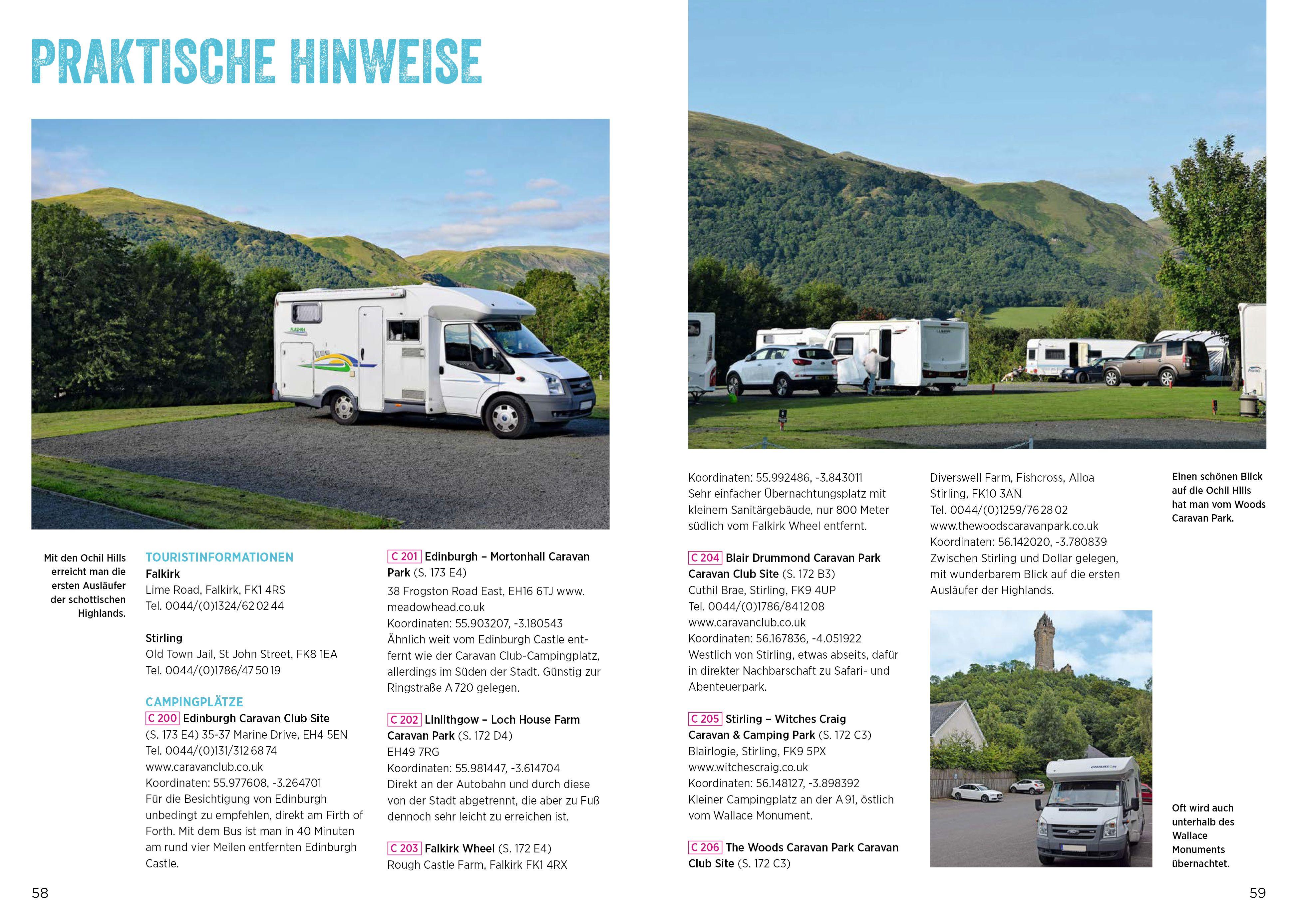 Beispielinhalt (Bild) Schottland mit dem Wohnmobil