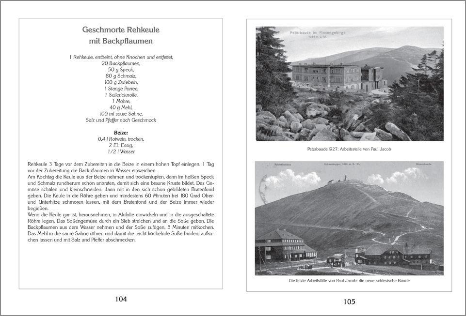 Beispielinhalt (Bild) Schlesien - Das große Buch der Familienrezepte