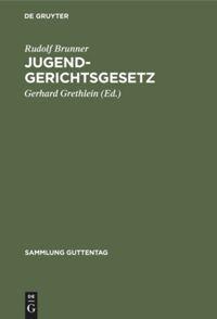 Vorderes Coverbild Jugendgerichtsgesetz
