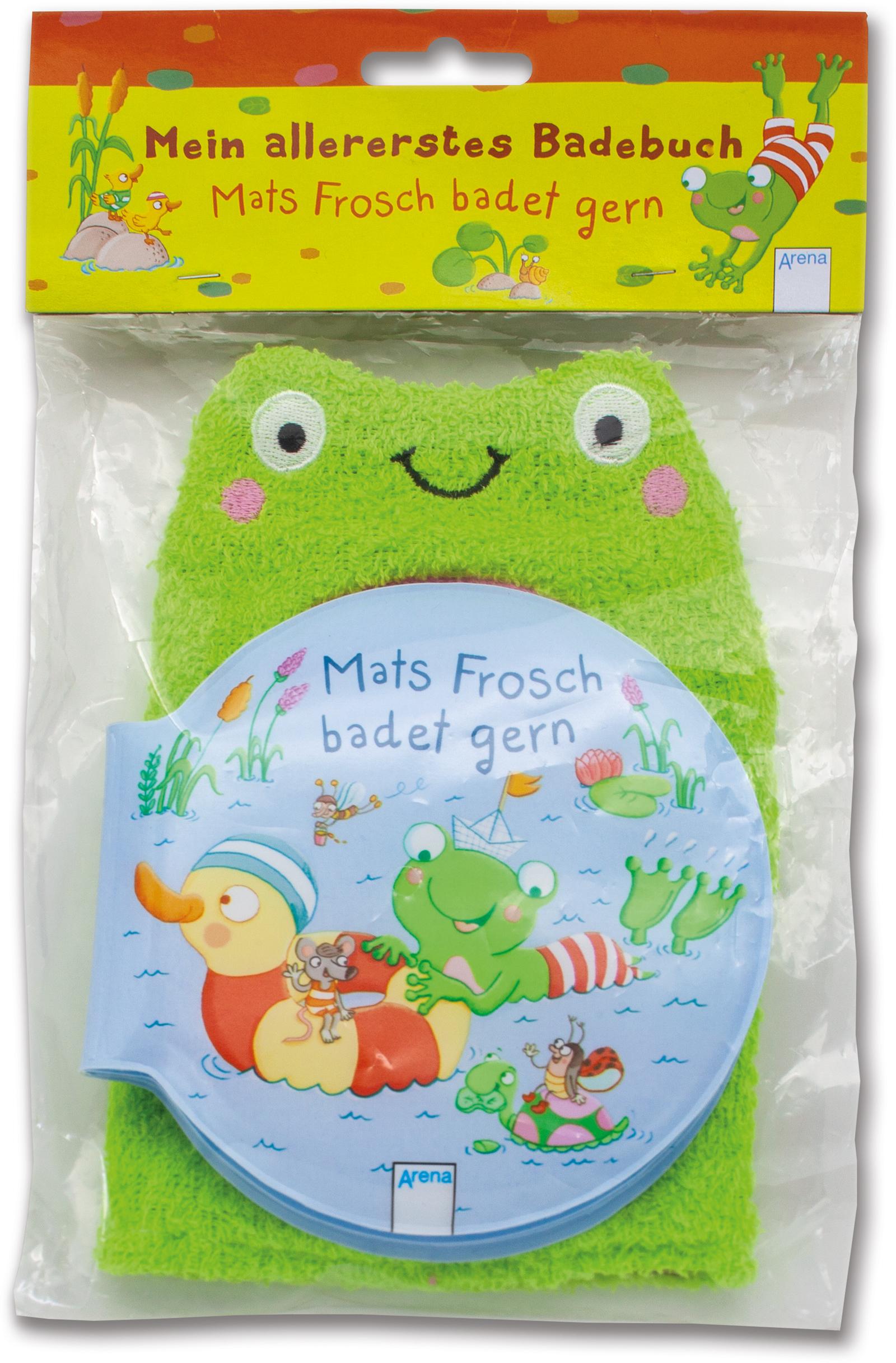 Vorderes Coverbild Mats Frosch badet gern
