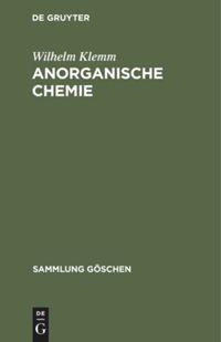 Vorderes Coverbild Anorganische Chemie