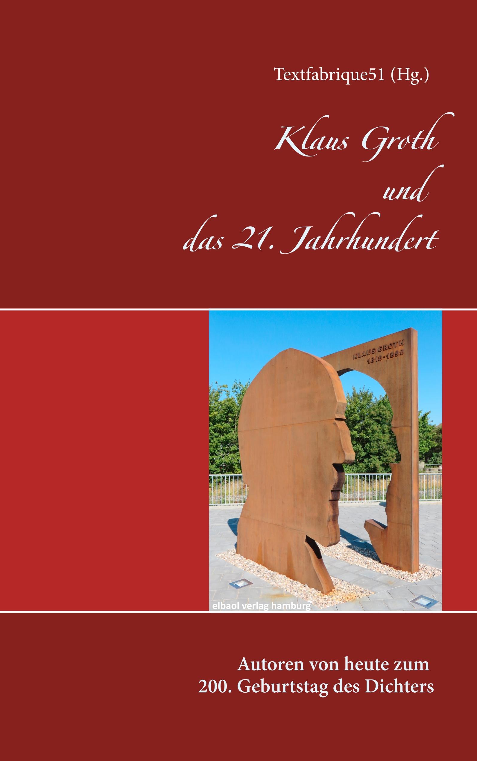 Vorderes Coverbild Klaus Groth und das 21. Jahrhundert