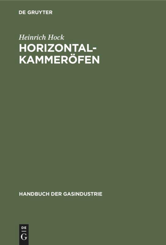 Vorderes Coverbild Horizontalkammeröfen