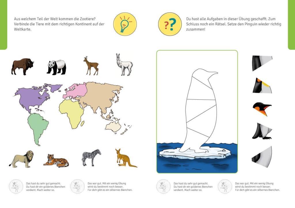 Beispielinhalt (Bild) Picu Vorschulbuch 1