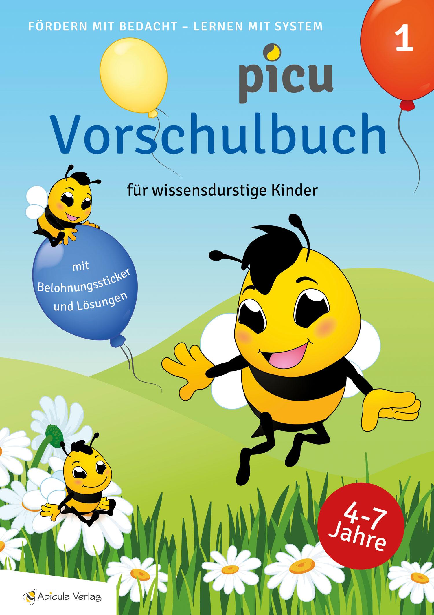 Vorderes Coverbild Picu Vorschulbuch 1
