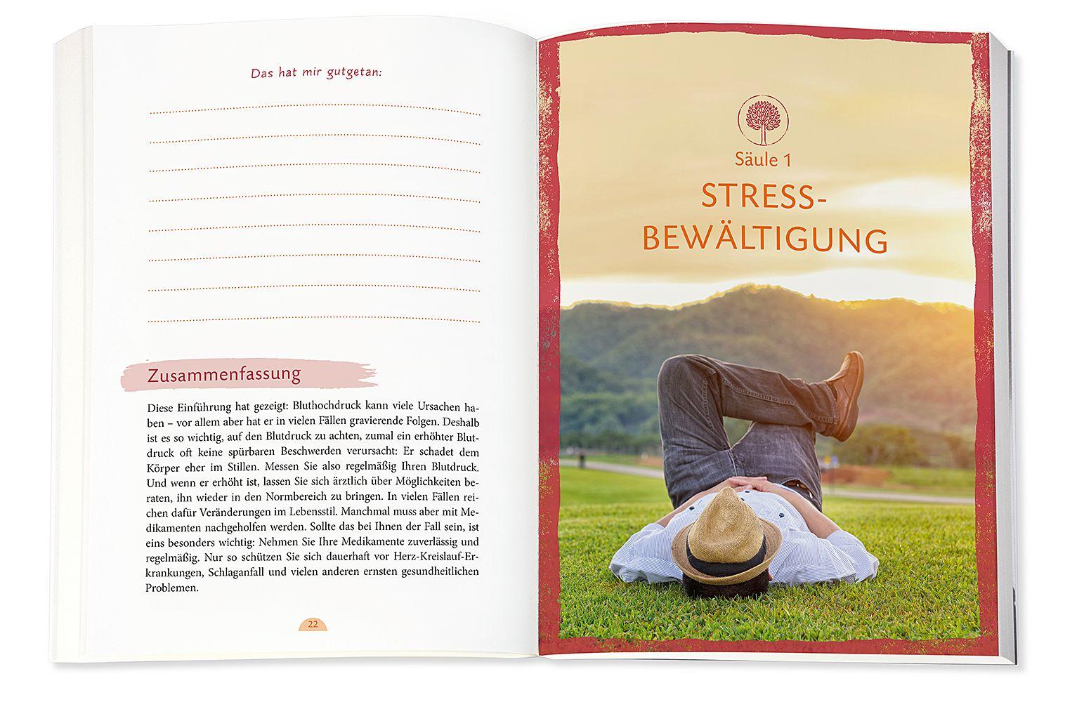 Beispielinhalt (Bild) Hilfe bei Bluthochdruck