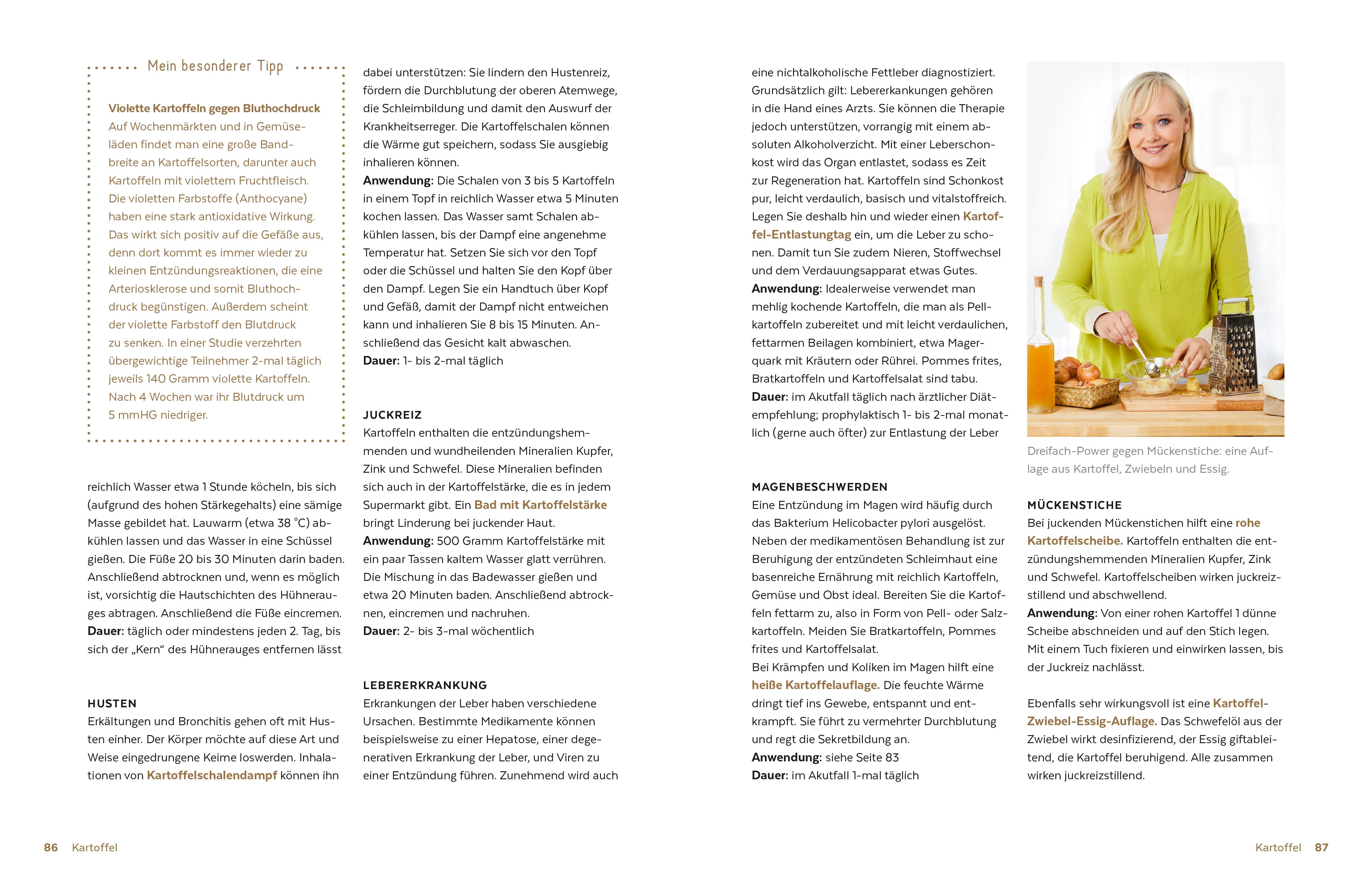 Beispielinhalt (Bild) Heilen mit Lebensmitteln: Meine Top 10 gegen 100 Krankheiten