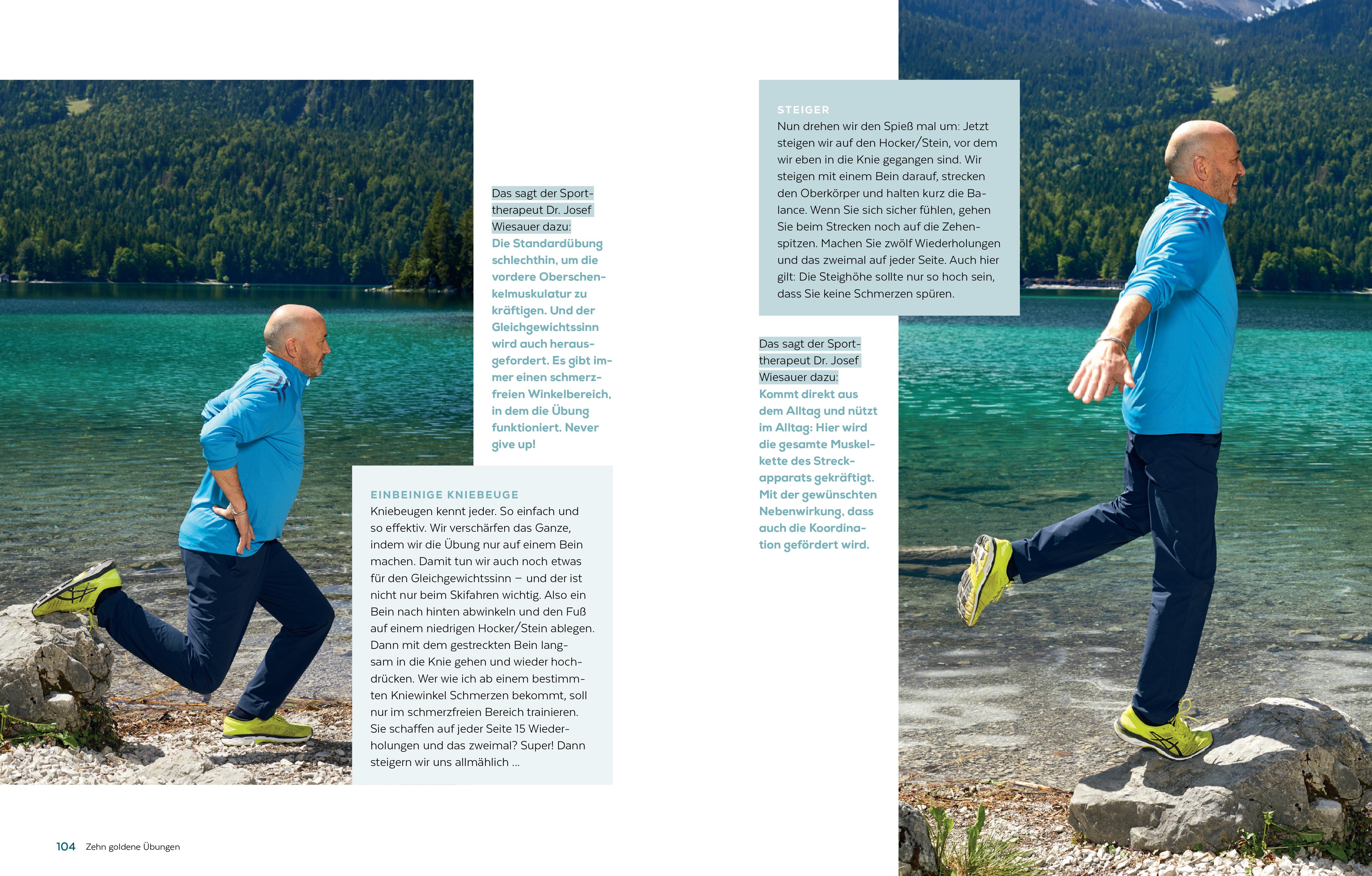 Beispielinhalt (Bild) Never give up