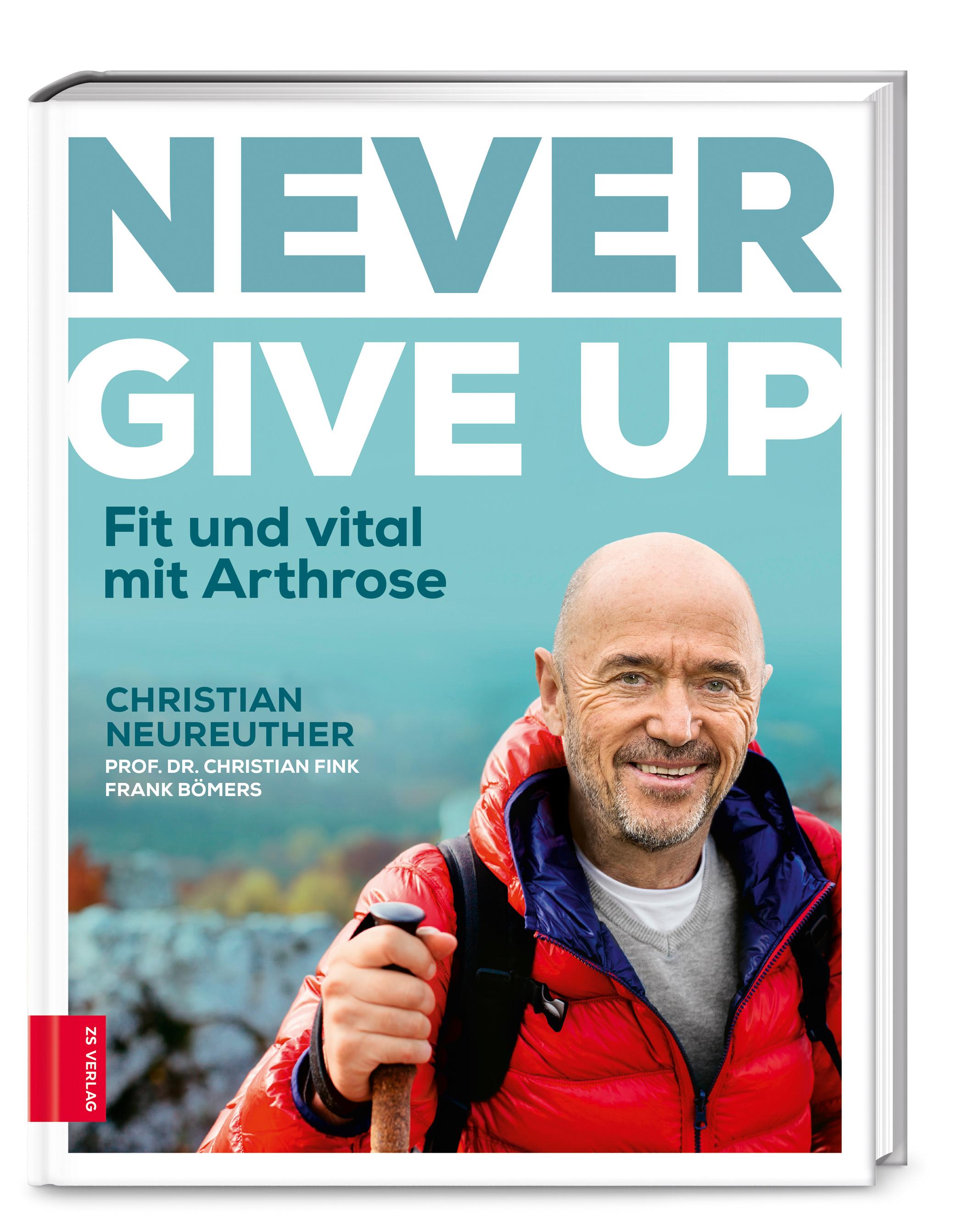 Vorderes Coverbild Never give up