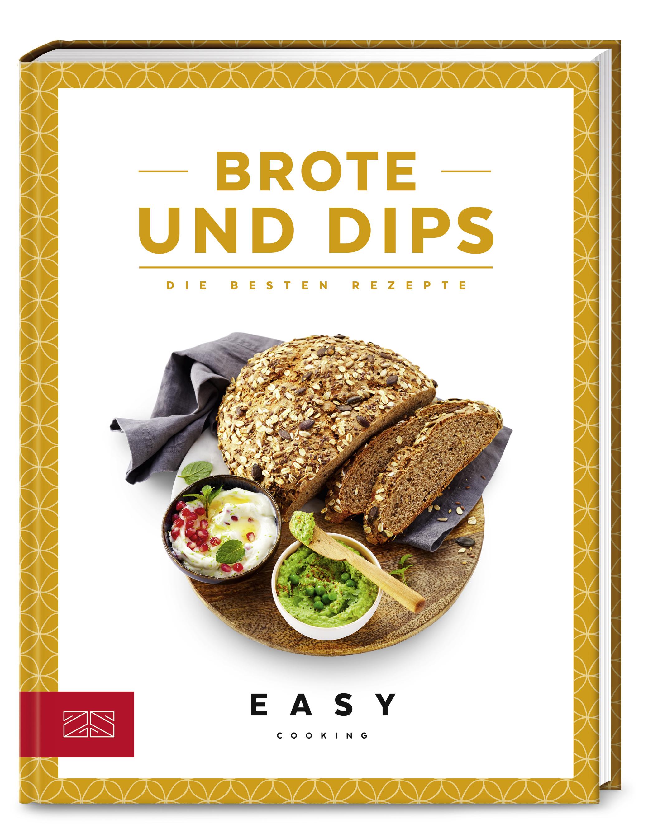 Vorderes Coverbild Brote und Dips
