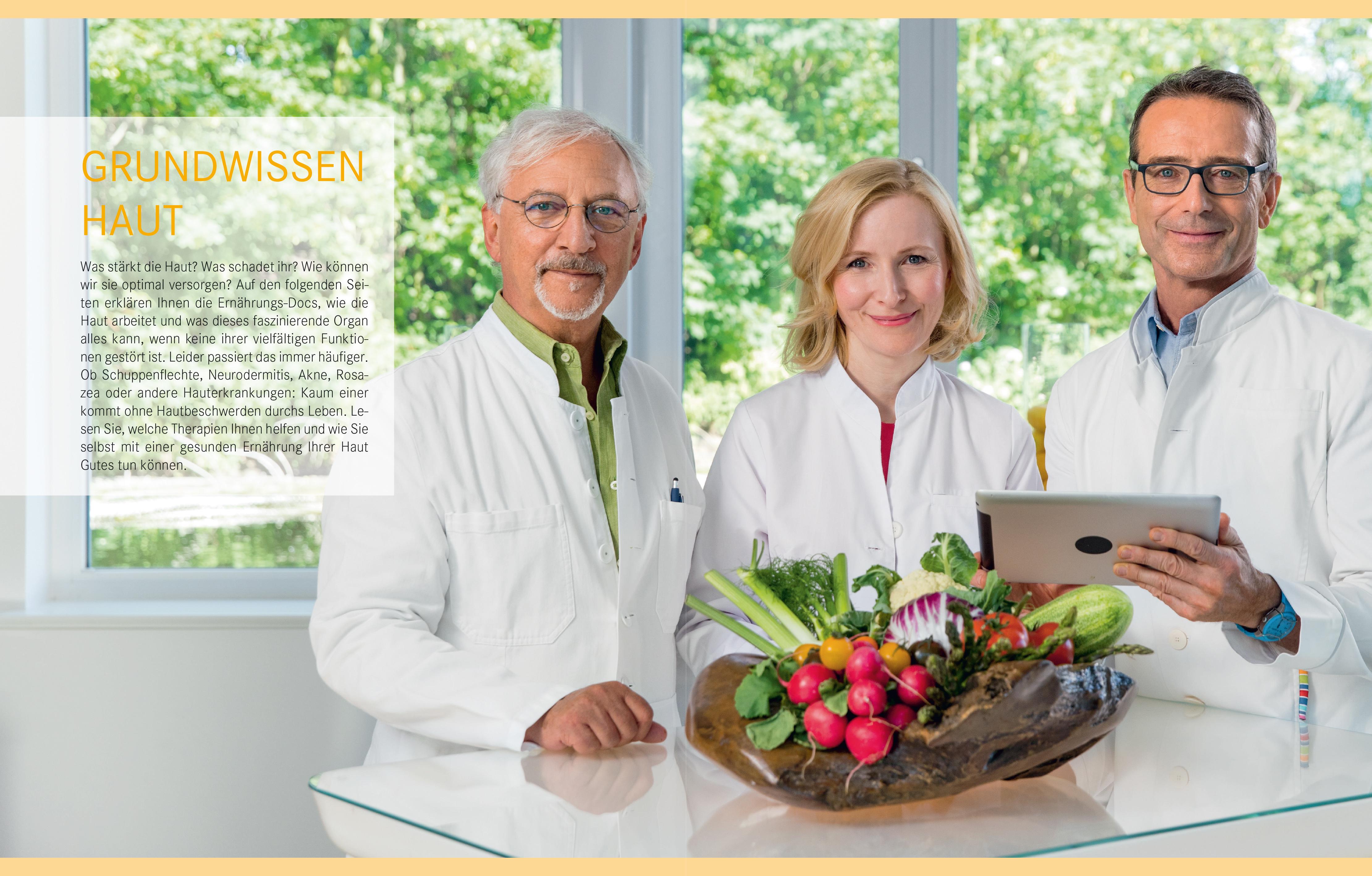 Beispielinhalt (Bild) Die Ernährungs-Docs - Gesunde Haut
