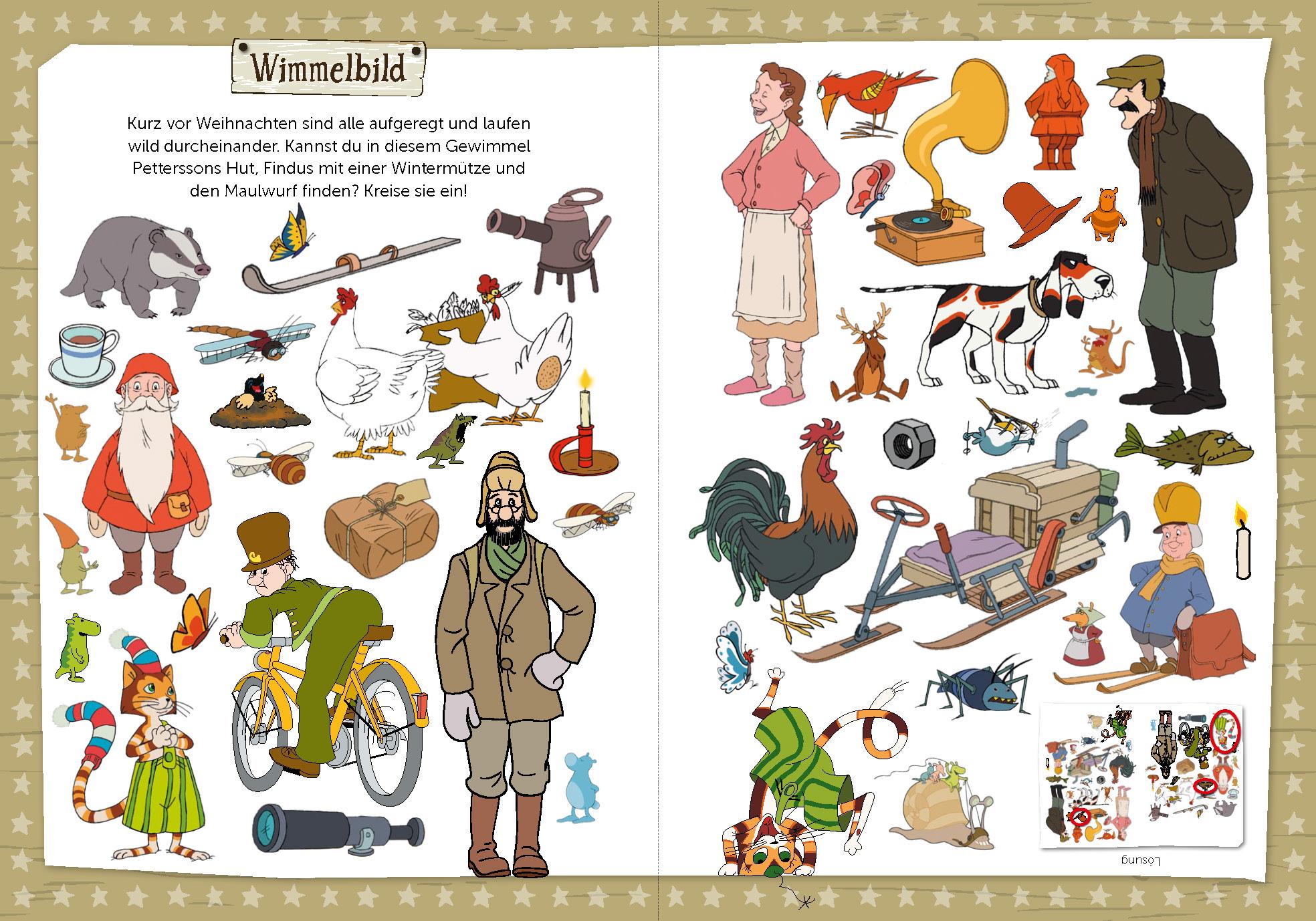 Beispielinhalt (Bild) Pettersson und Findus