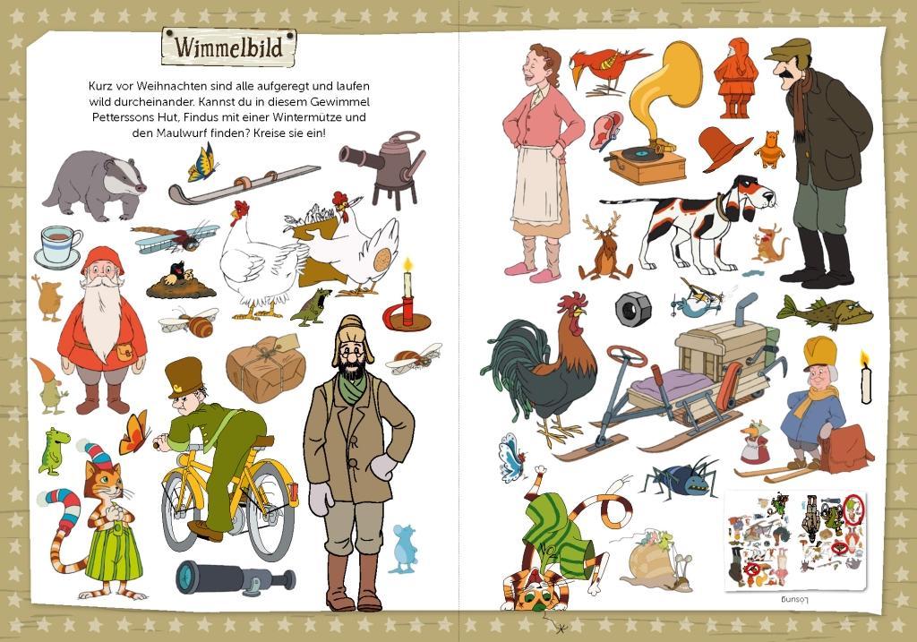 Beispielinhalt (Bild) Pettersson und Findus