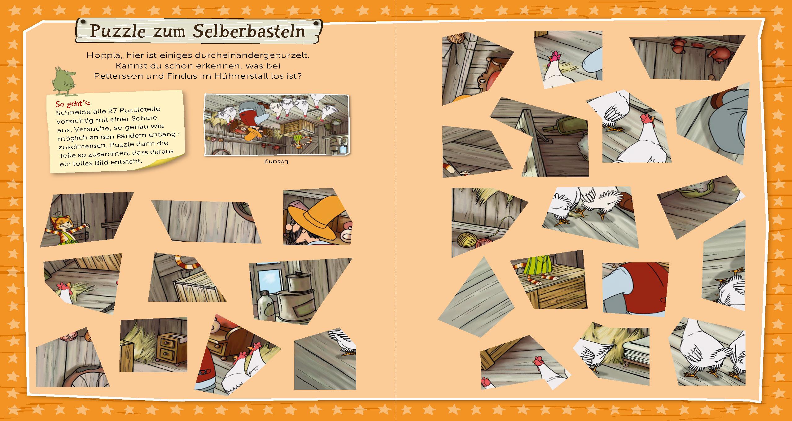 Beispielinhalt (Bild) Pettersson und Findus