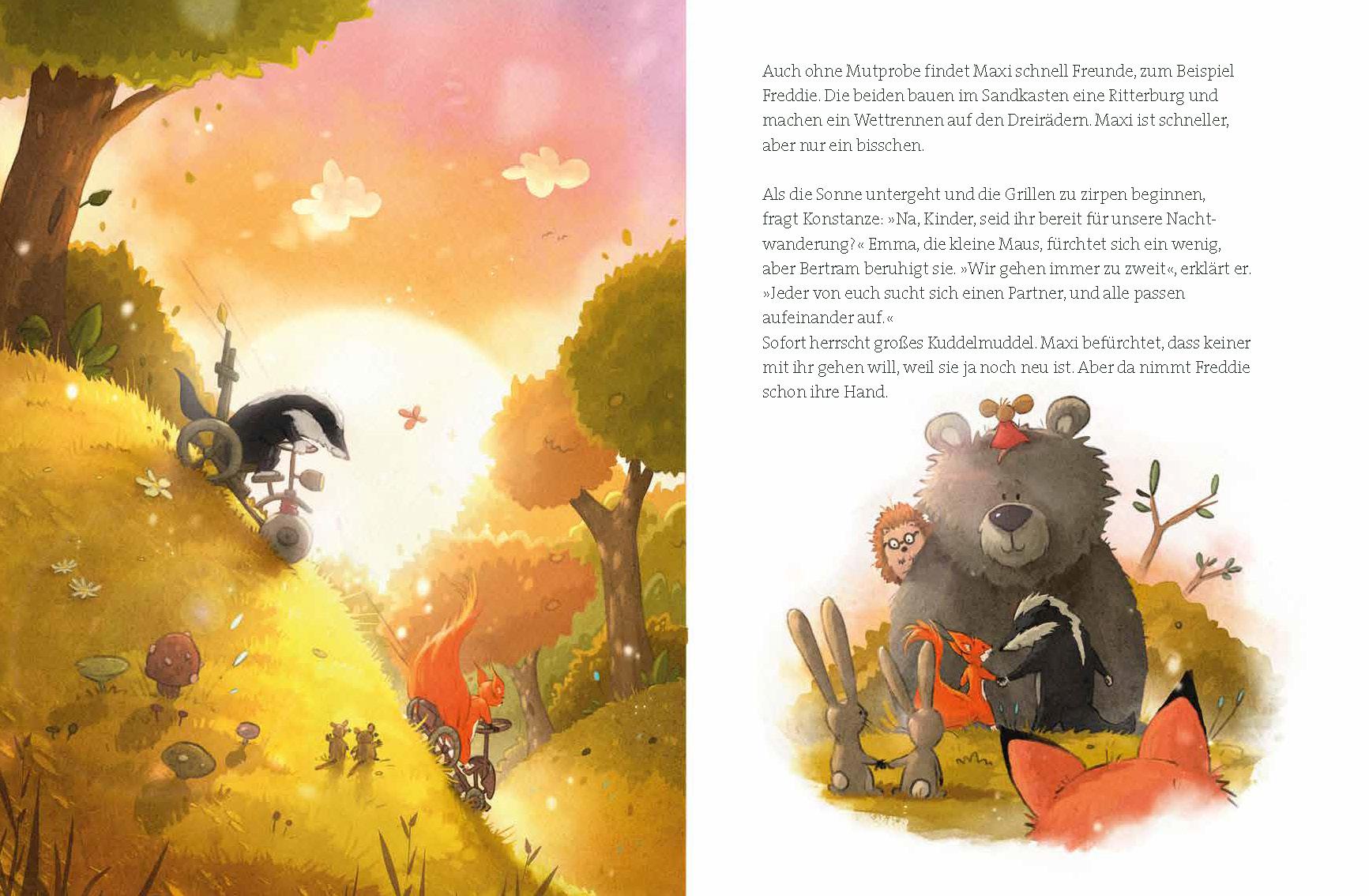 Beispielinhalt (Bild) Maxi ist doch kein Angsthörnchen!