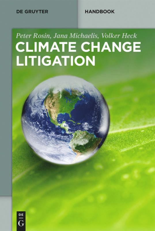 Vorderes Coverbild Climate Change Litigation