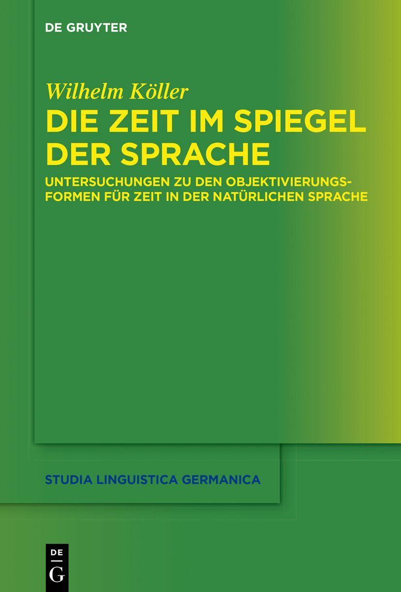 Vorderes Coverbild Die Zeit im Spiegel der Sprache