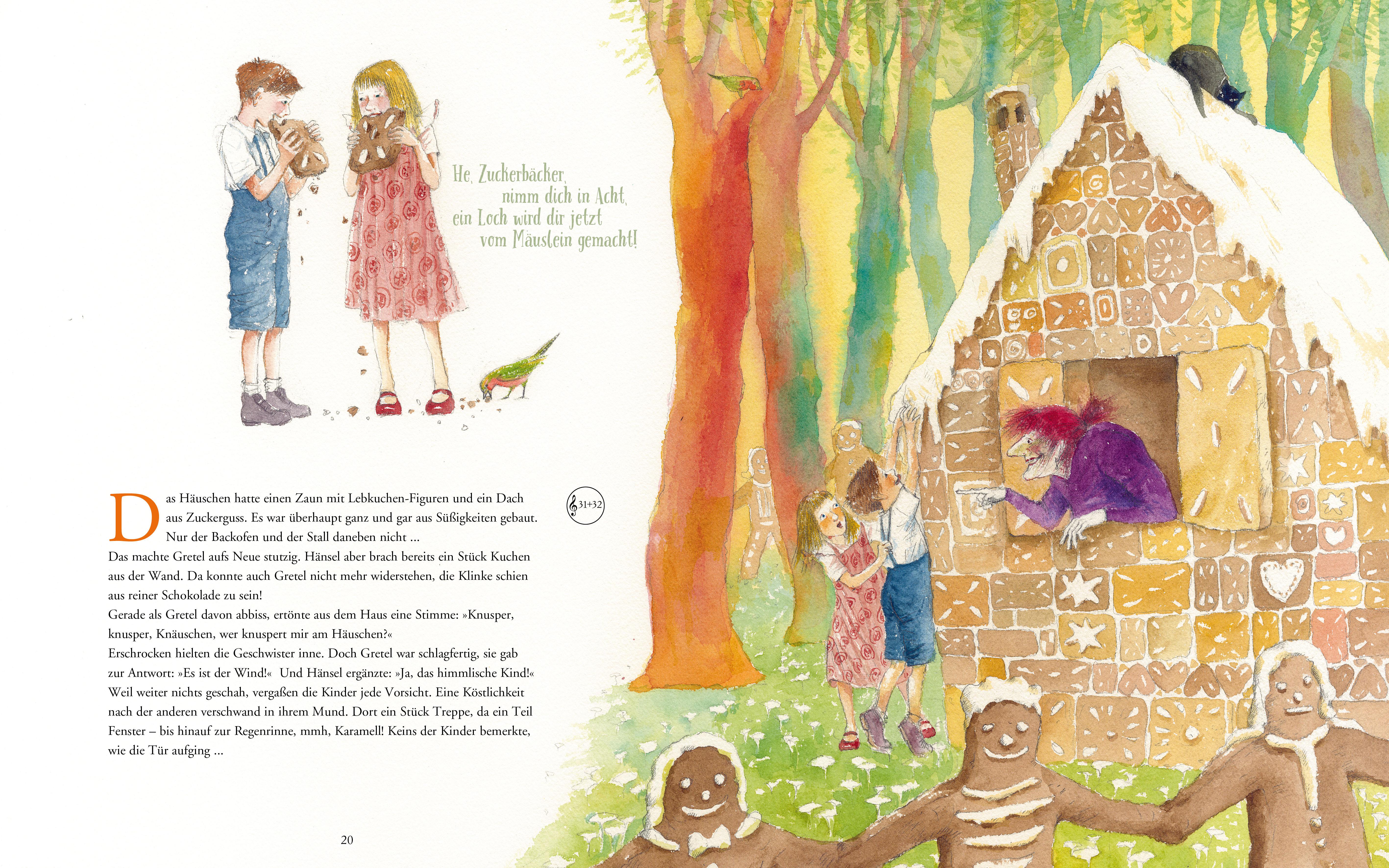 Beispielinhalt (Bild) Hänsel und Gretel