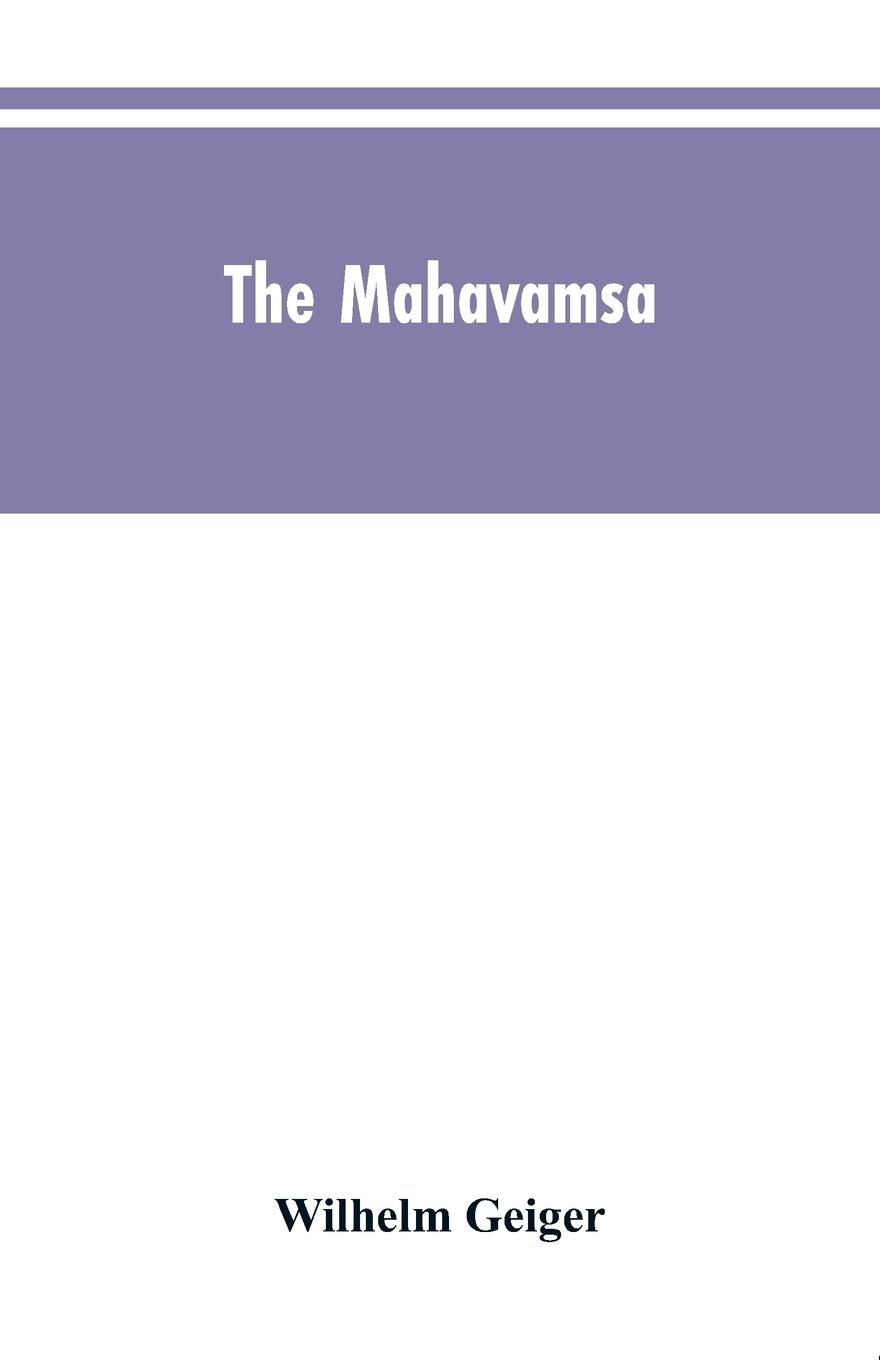 Vorderes Coverbild The Mahavamsa