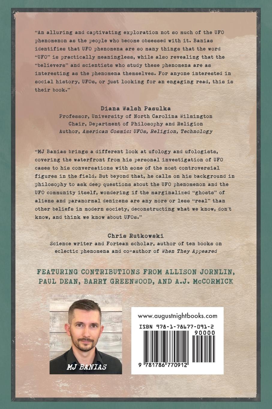 Rückseitencover The UFO People