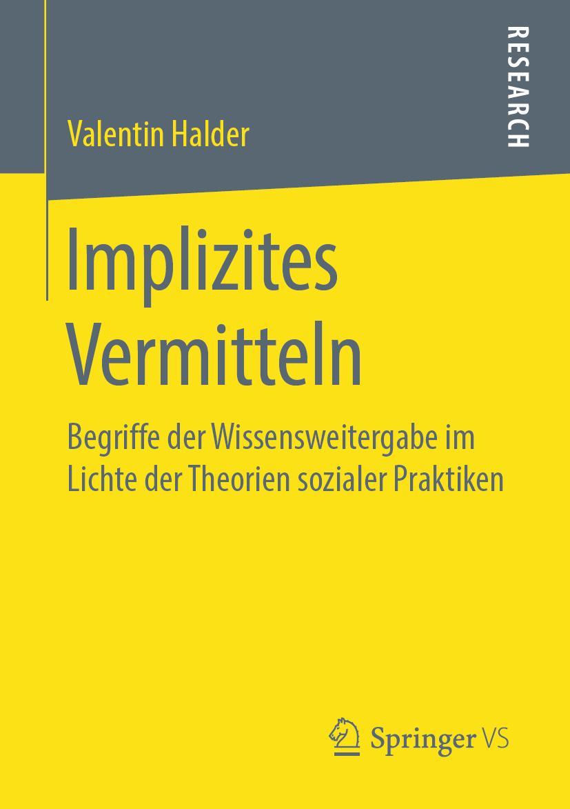 Vorderes Coverbild Implizites Vermitteln