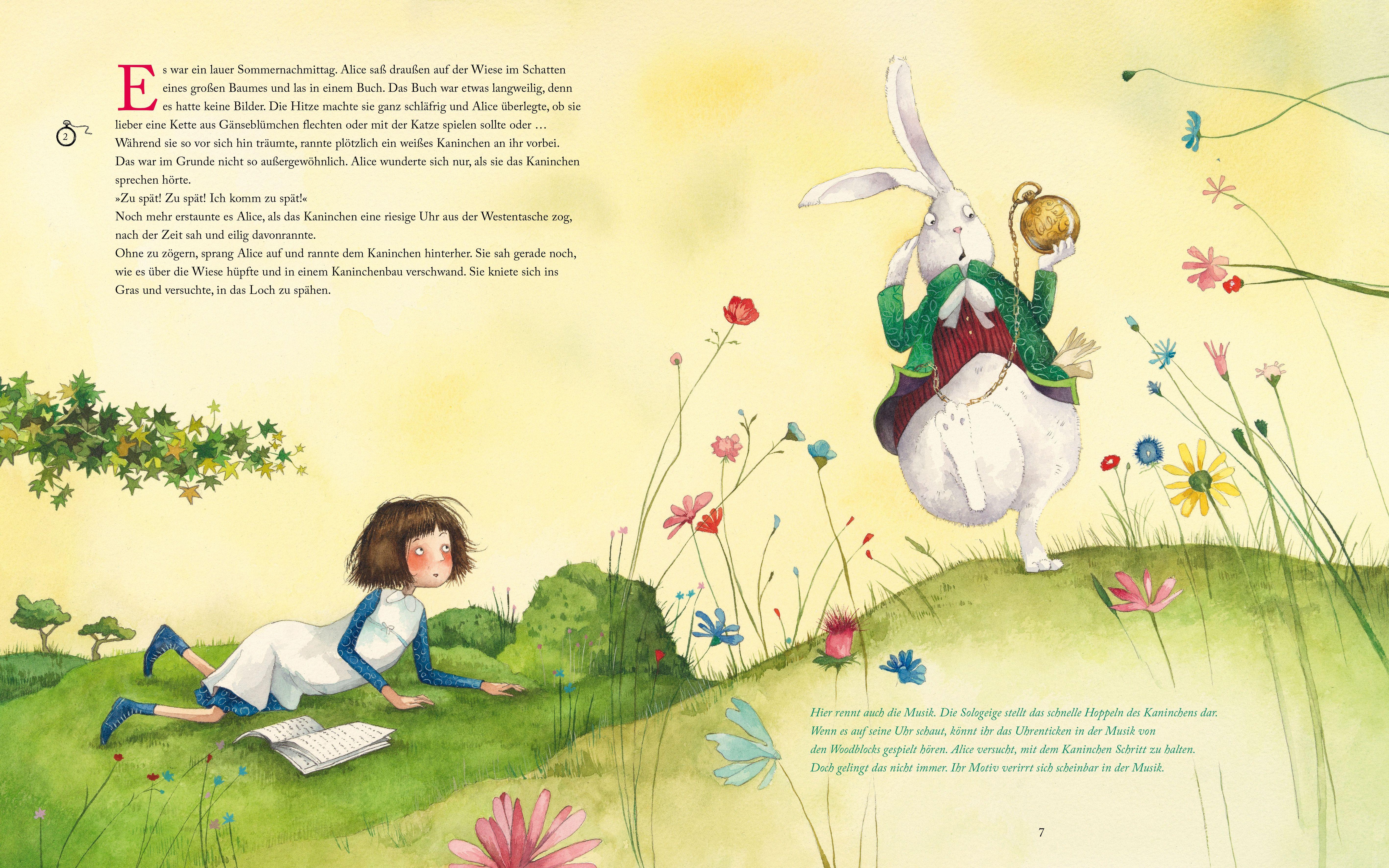 Beispielinhalt (Bild) Alice im Wunderland