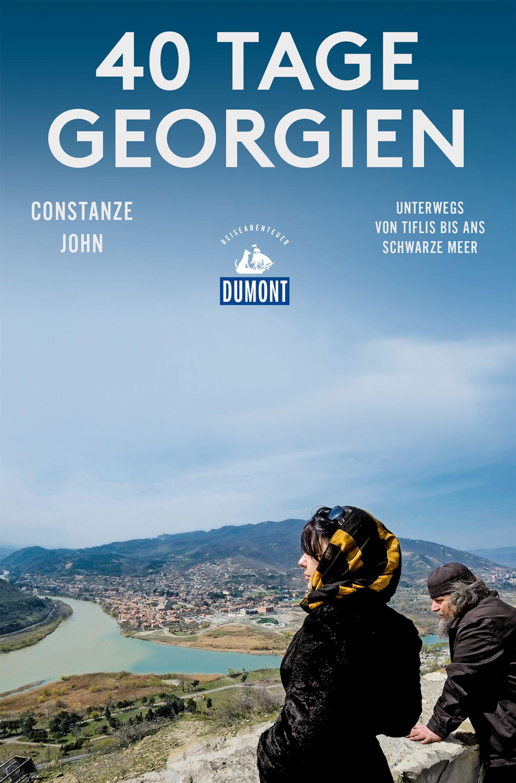 Vorderes Coverbild 40 Tage Georgien (DuMont Reiseabenteuer)