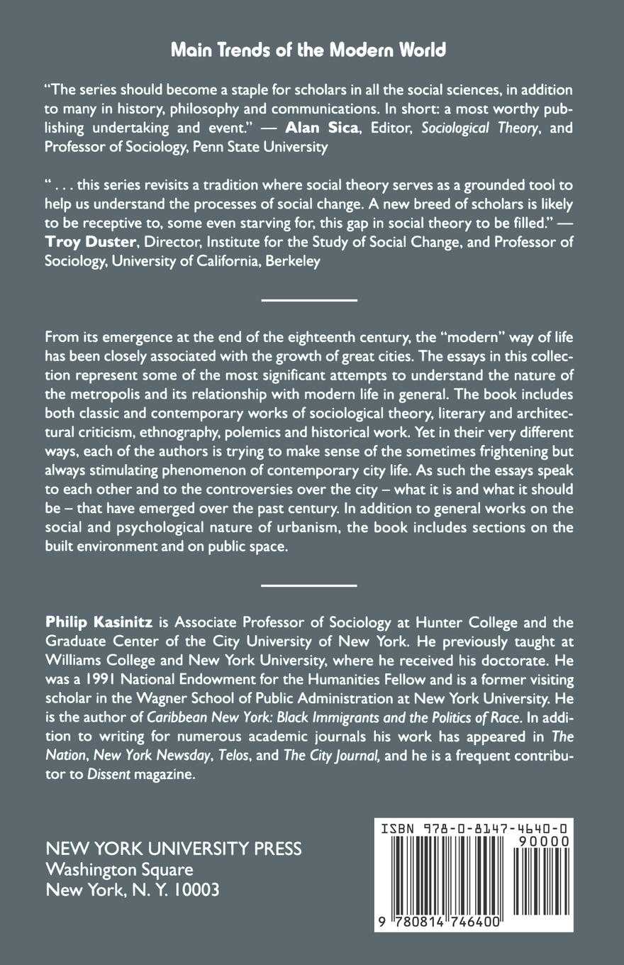 Rückseitencover Metropolis