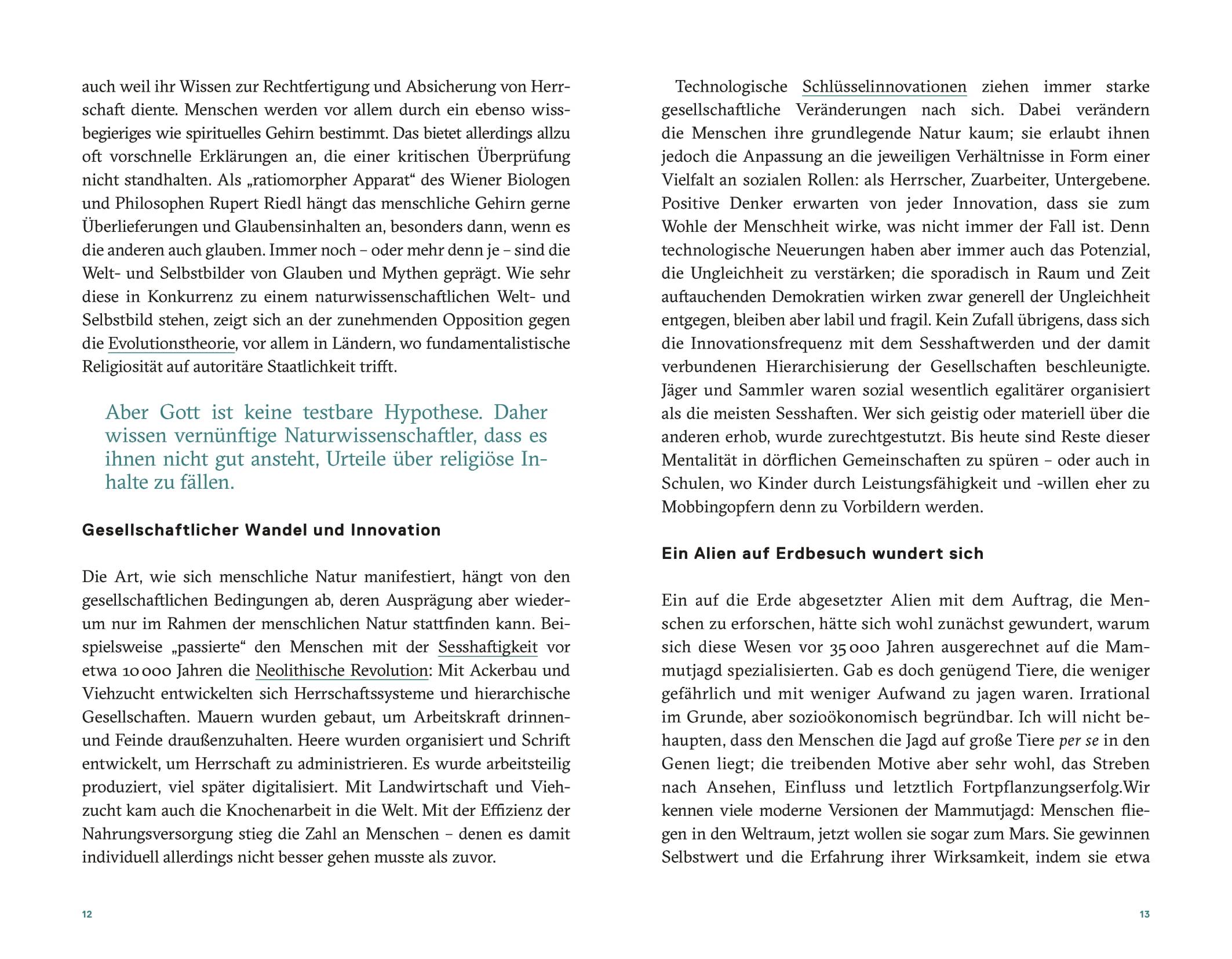 Beispielinhalt (Bild) Mensch