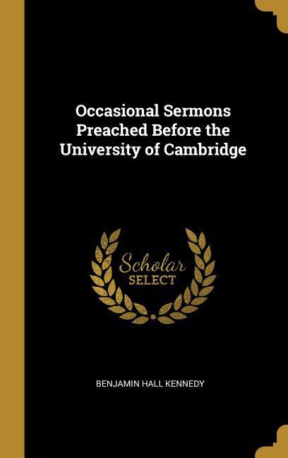 Vorderes Coverbild Occasional Sermons Preached Before the University of Cambridge